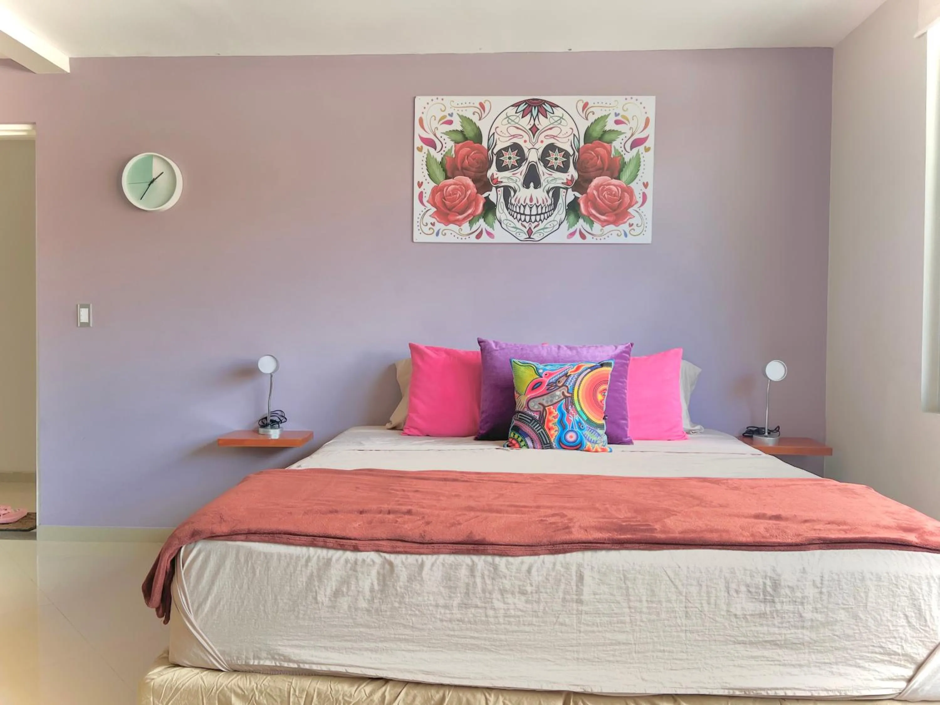 Bed in Playa Centro Rooftop Apartments & Studios