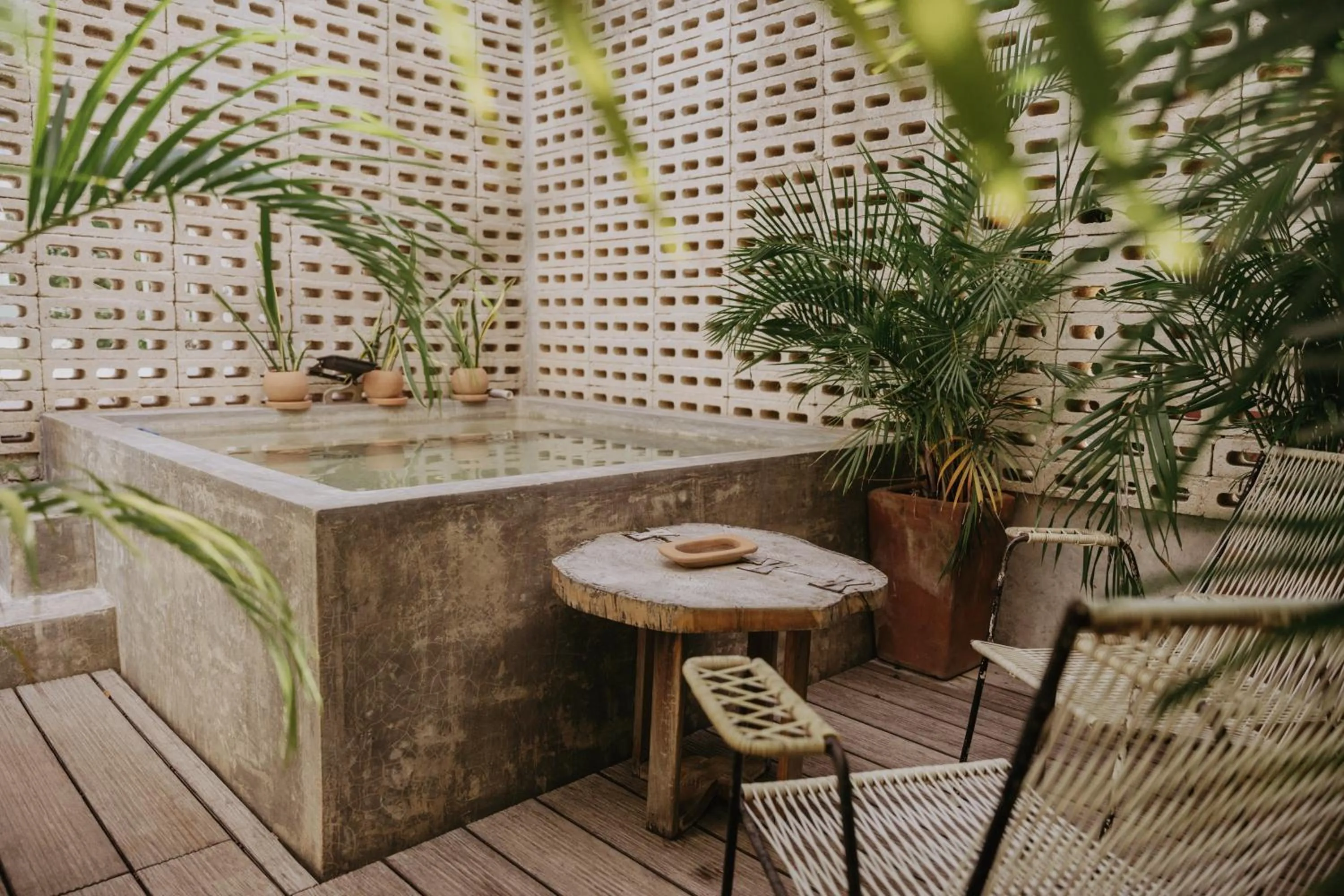 Swimming pool in CASA CHAKÁ BOUTIQUE