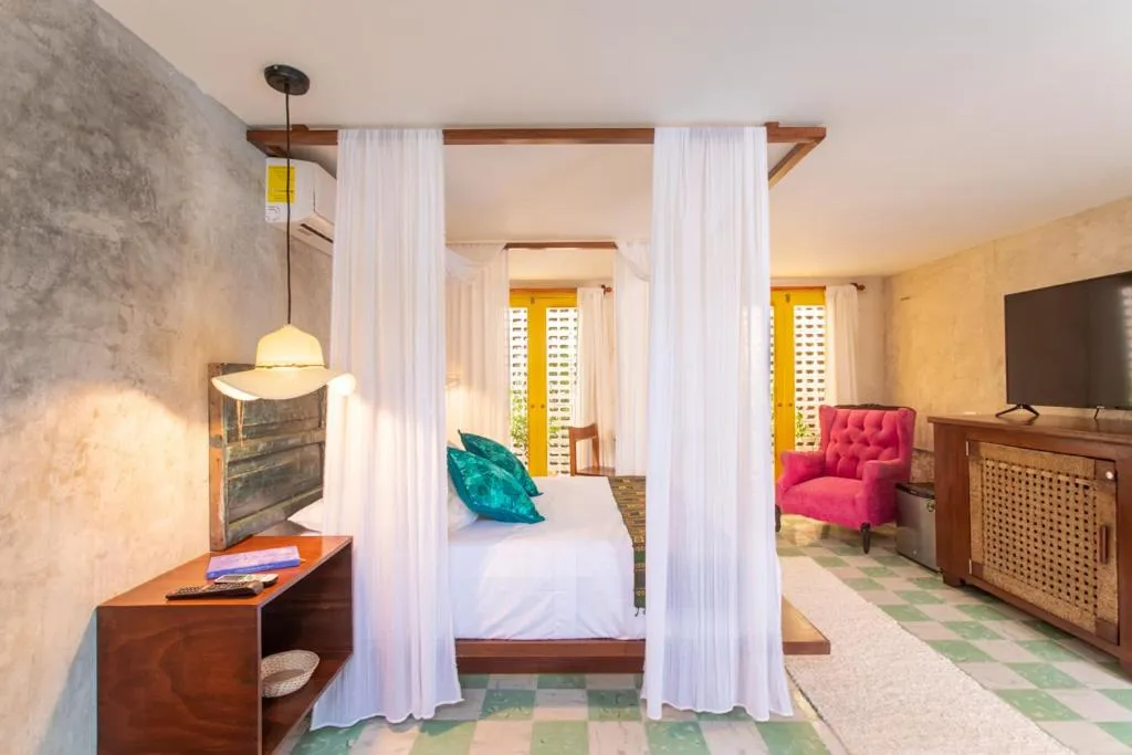 Bed in CASA CHAKÁ BOUTIQUE