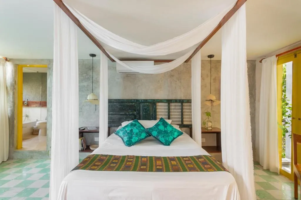 Bed in CASA CHAKÁ BOUTIQUE