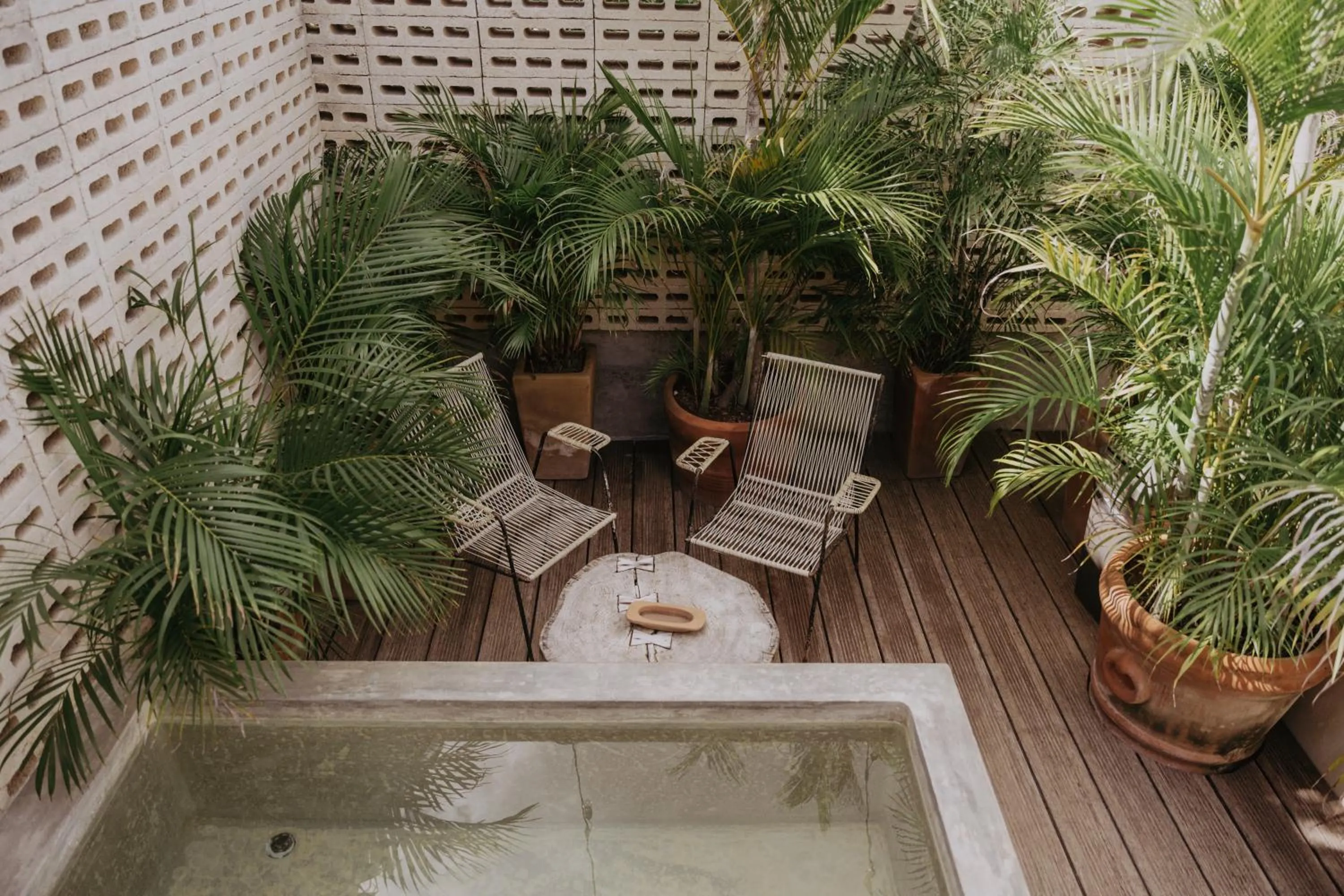 Swimming pool in CASA CHAKÁ BOUTIQUE