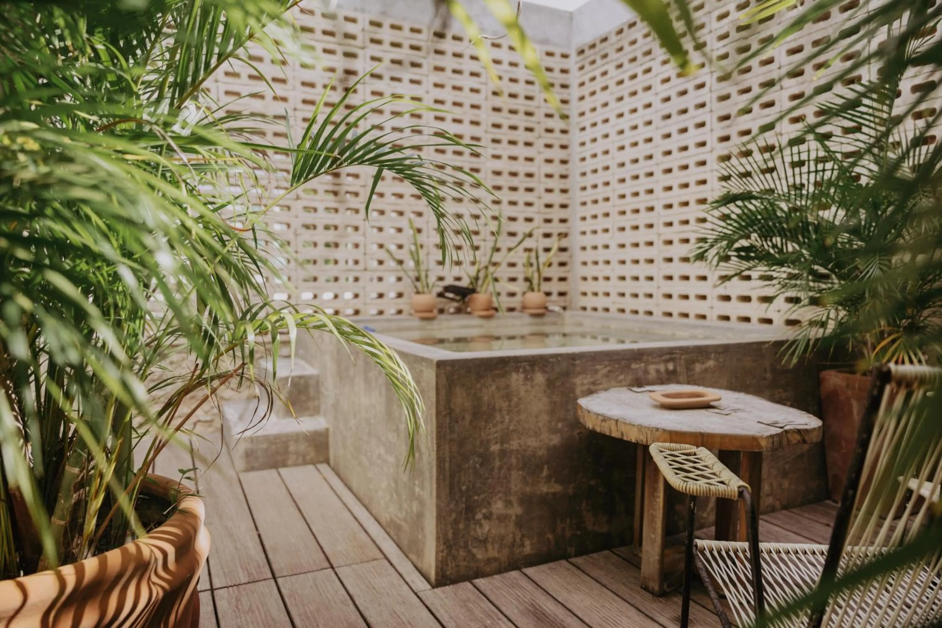 Swimming pool in CASA CHAKÁ BOUTIQUE