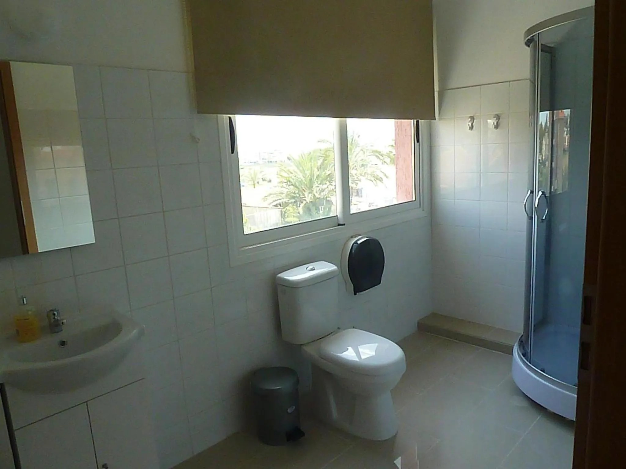 Bathroom in Valentinos Apartments