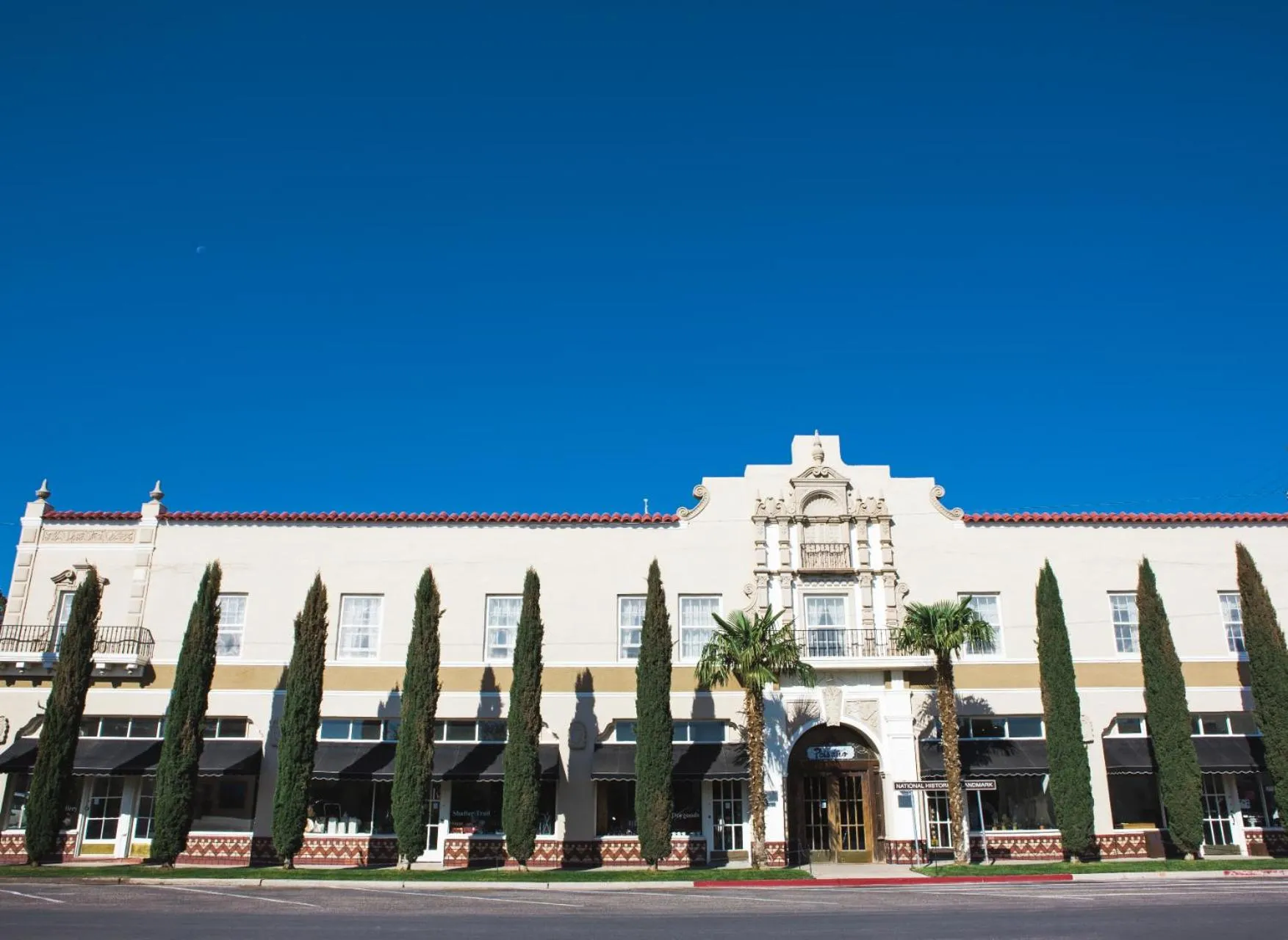 Property building in The Hotel Paisano