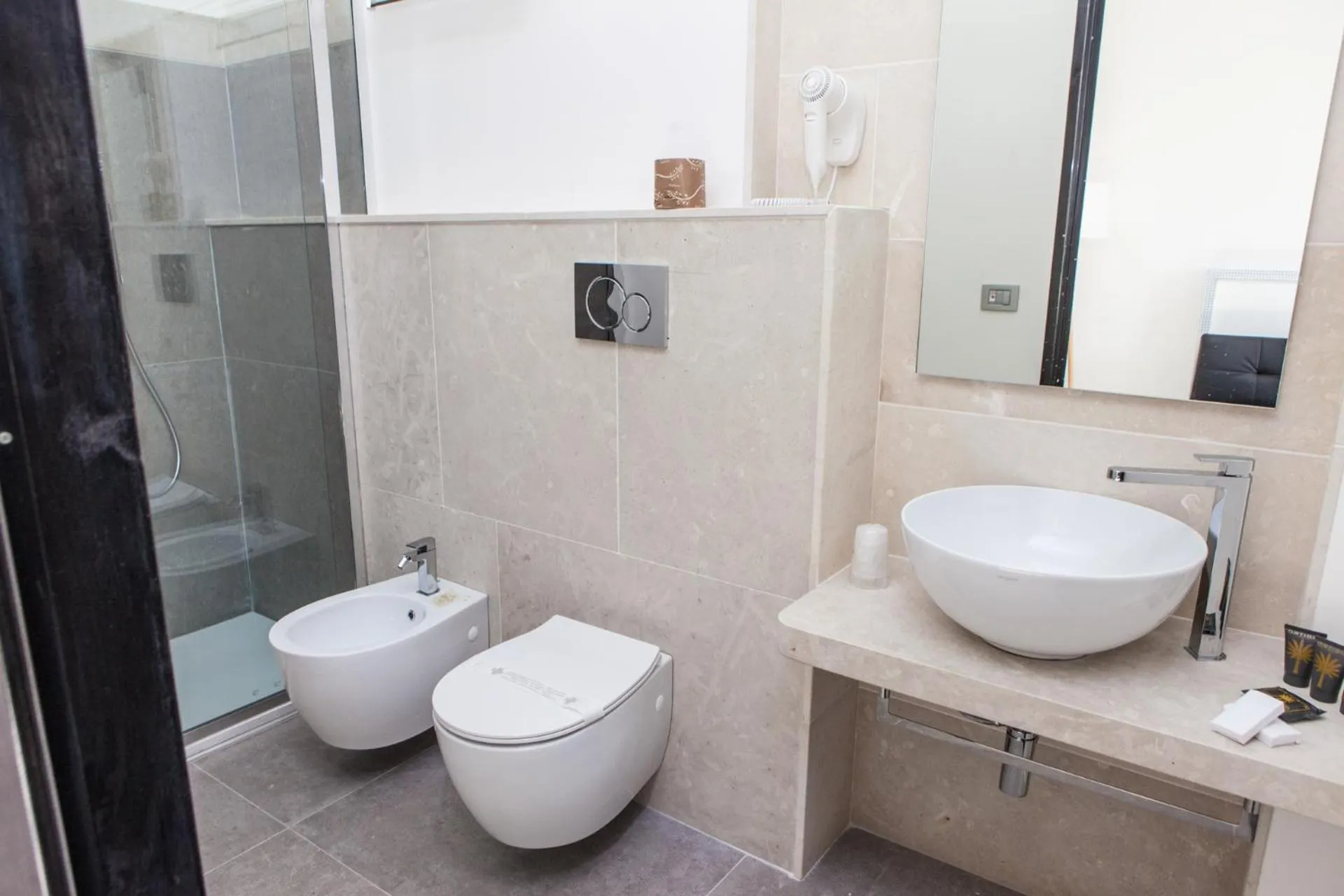 Bathroom in Nostos rooms & Apartments