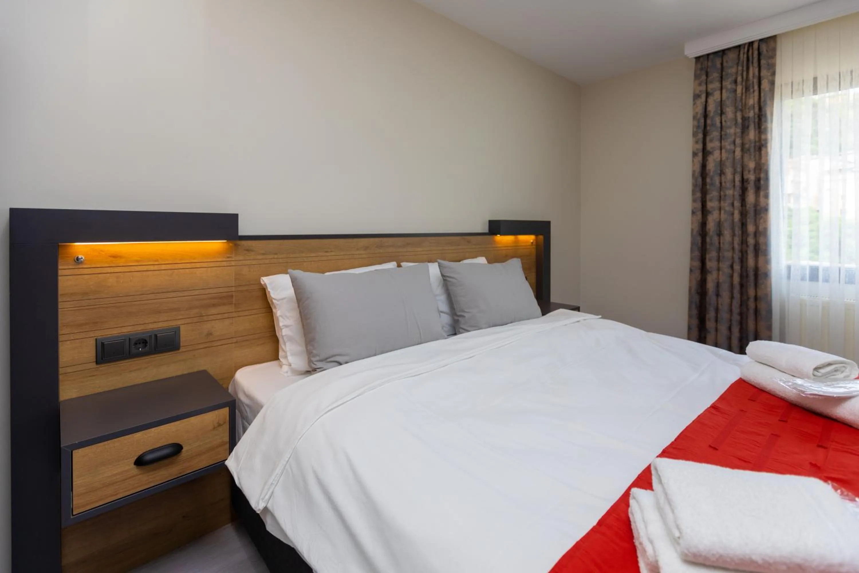 Bed in Moonlight Suite