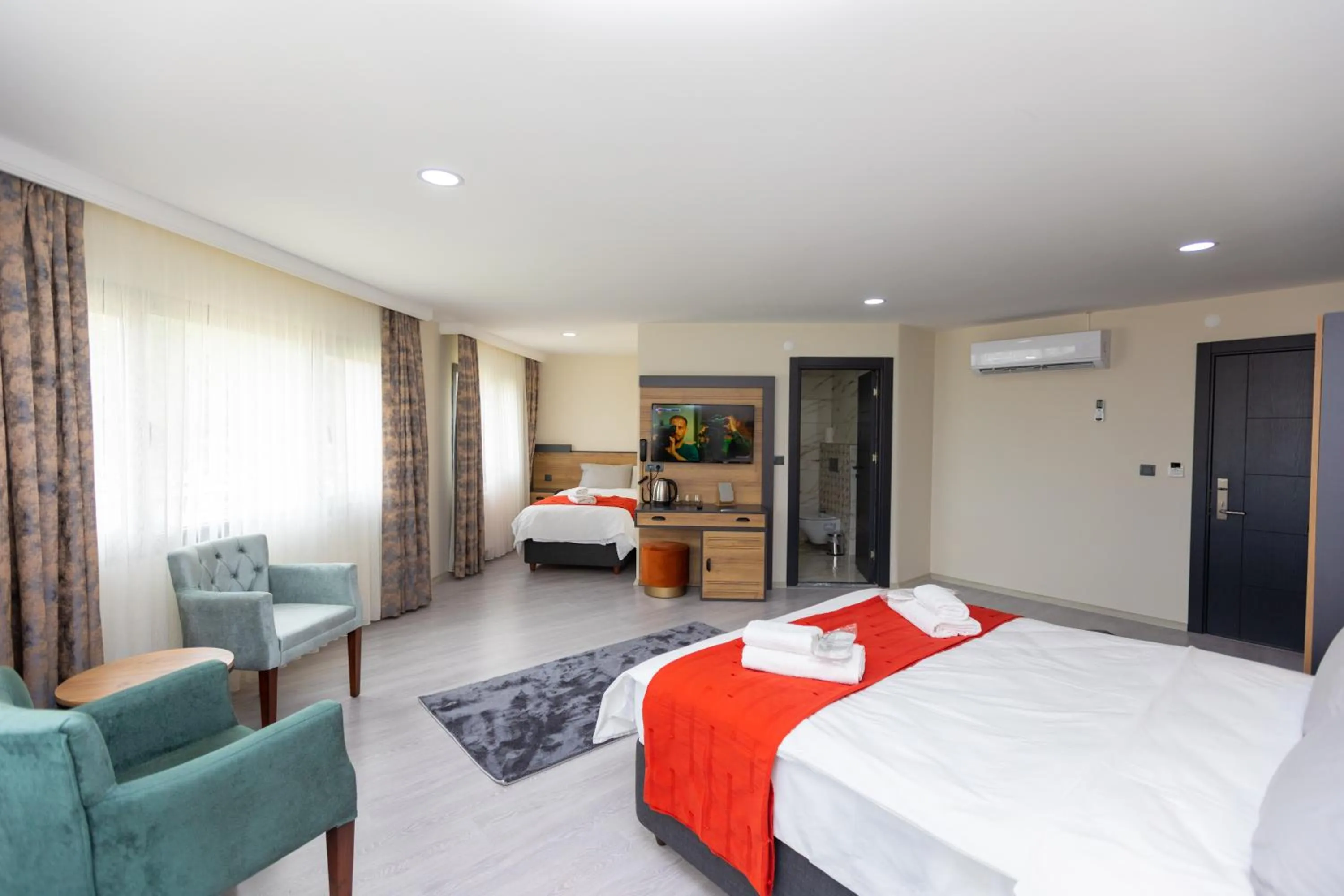 Bed in Moonlight Suite