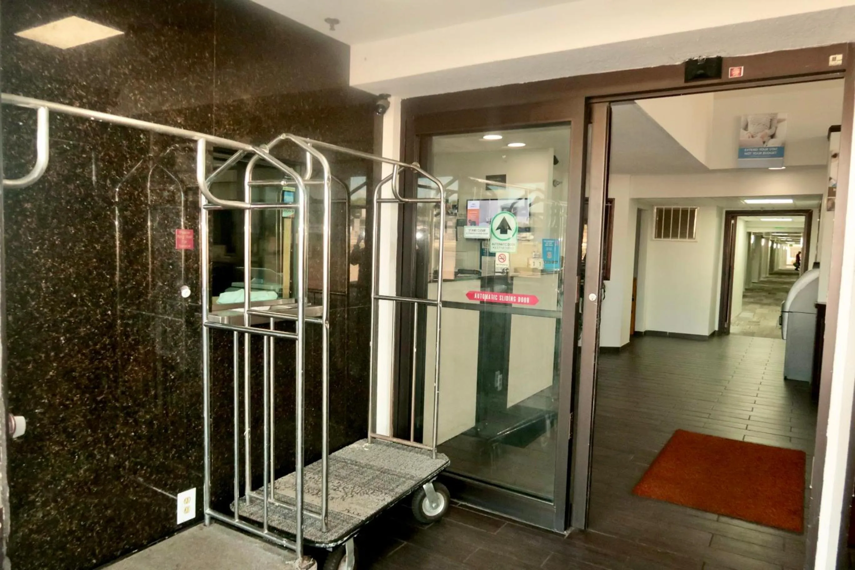 View (from property/room) in Studio 6 Elkhart, IN- Kitchenette Rooms