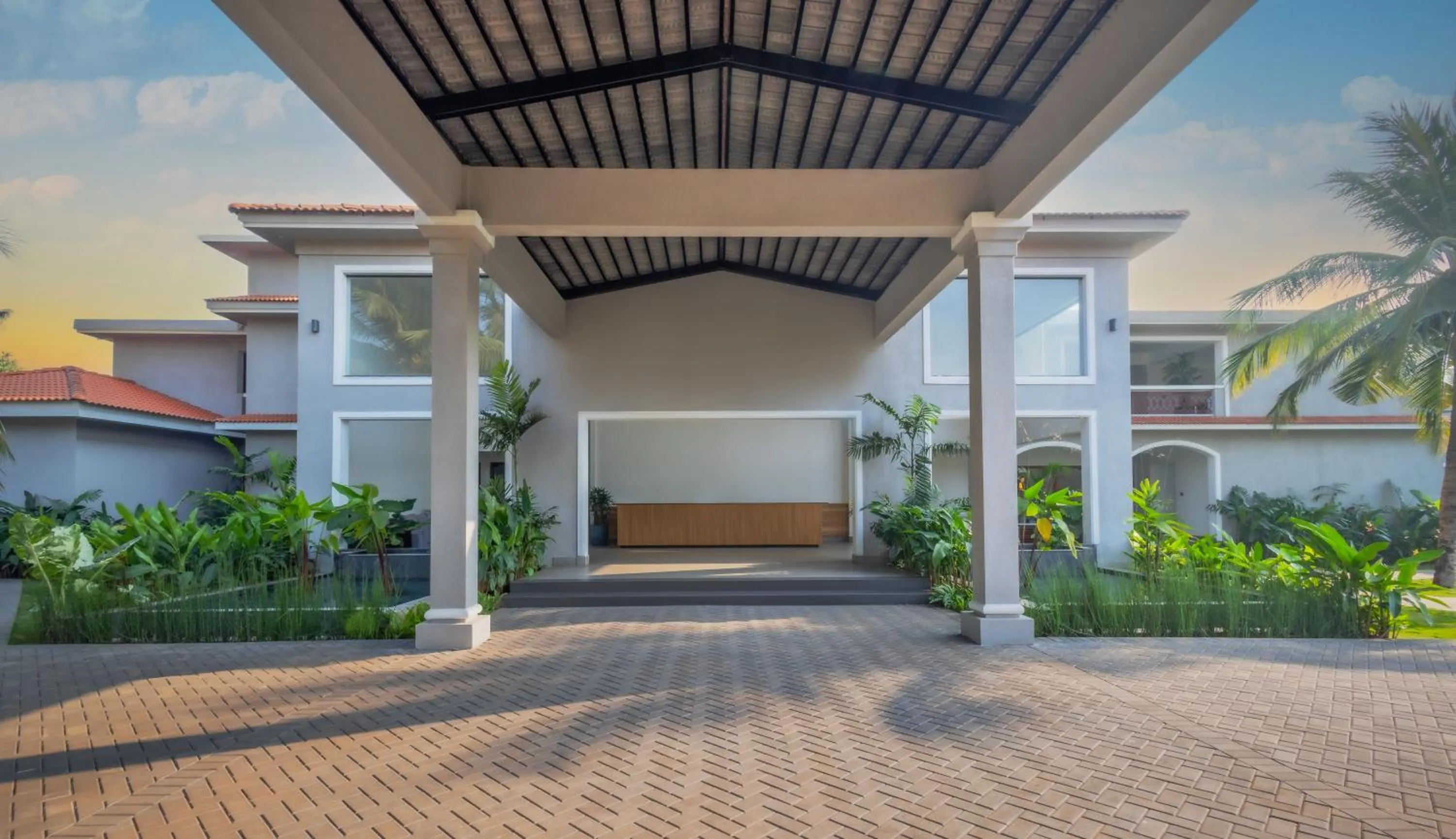 Property building in Chalston Beach Resort