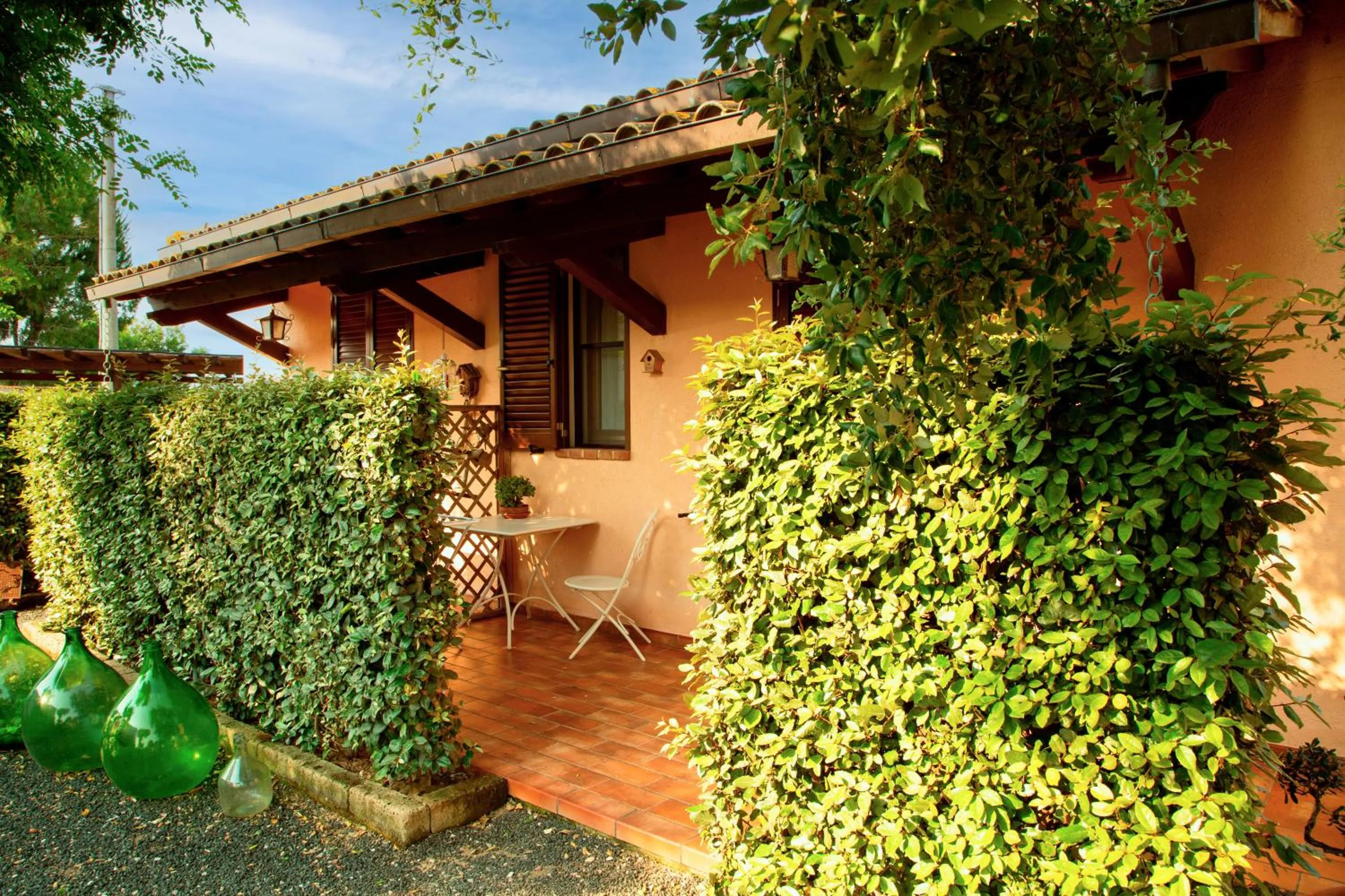 Patio in Agriturismo Al Vermigliano