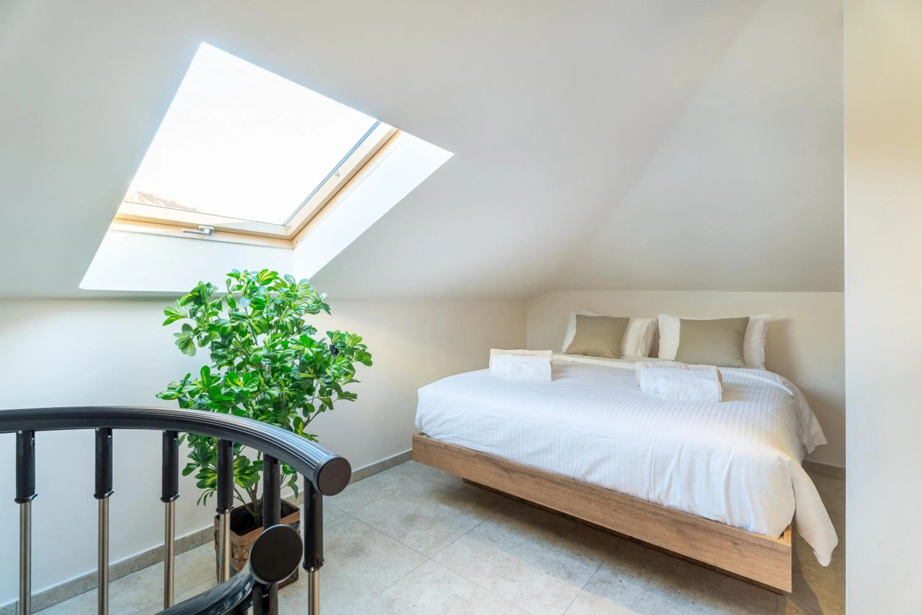 Bed in Mpikas Holidays