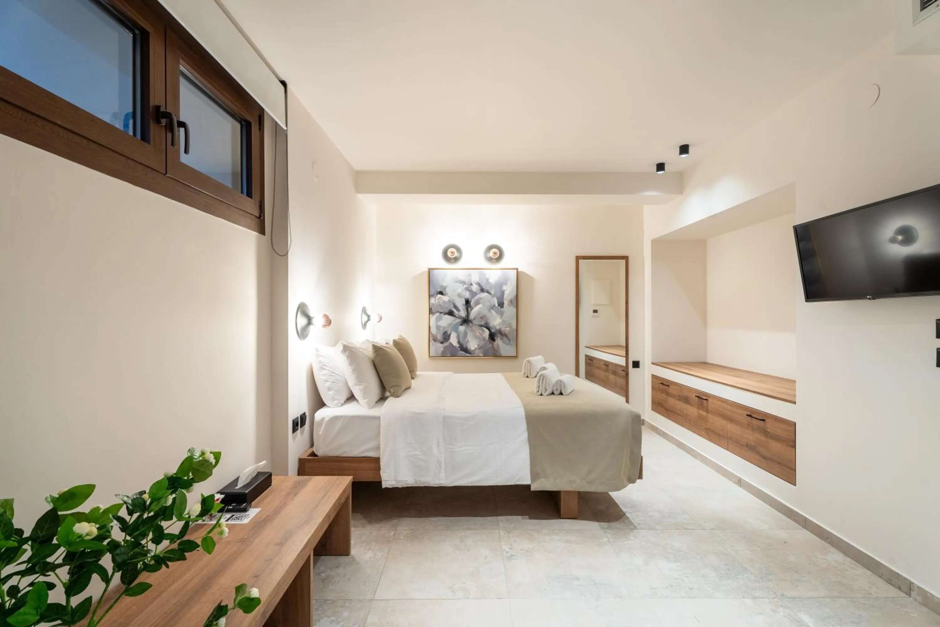 Bed in Mpikas Holidays