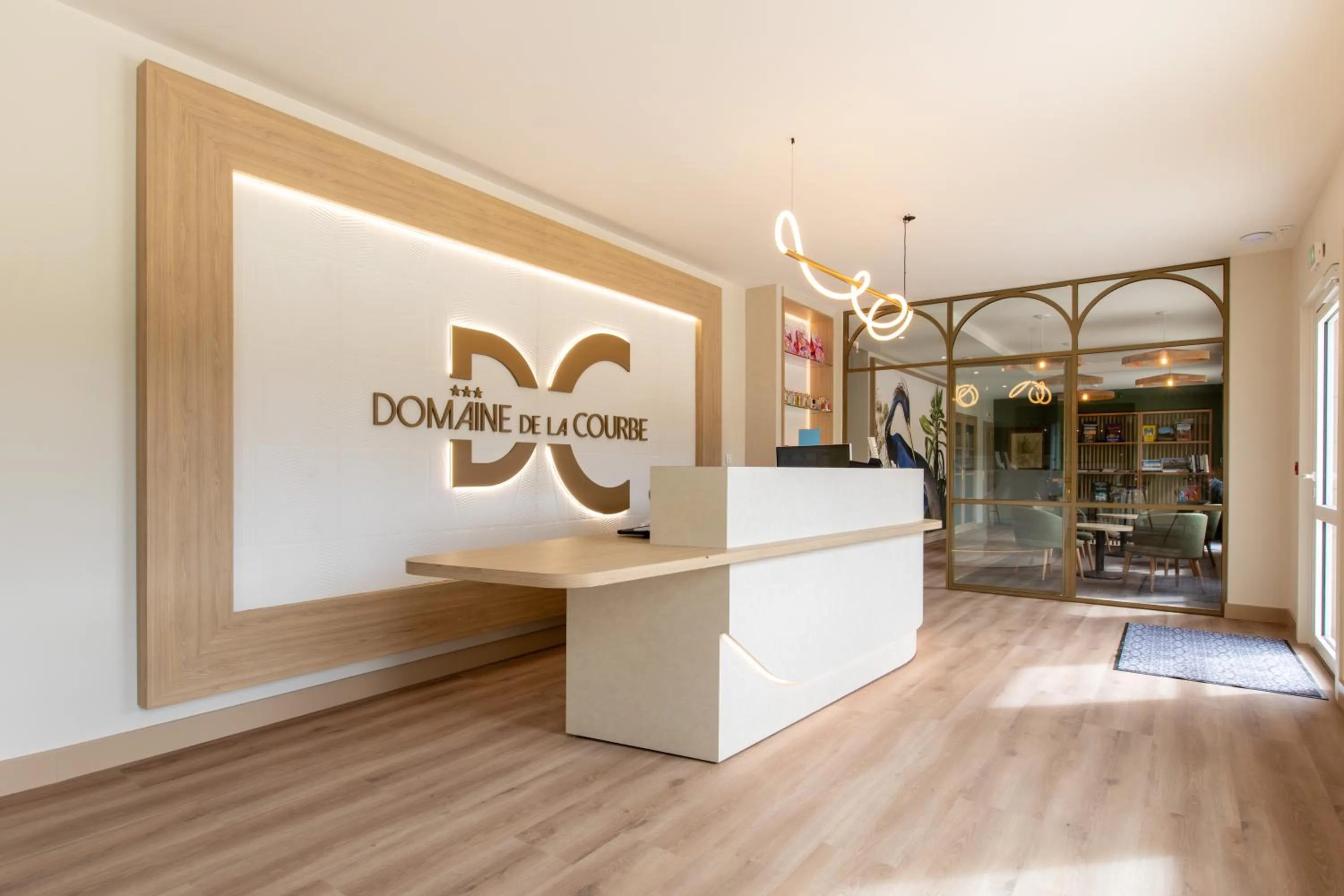 Property building in Domaine de la Courbe Hôtel & Spa