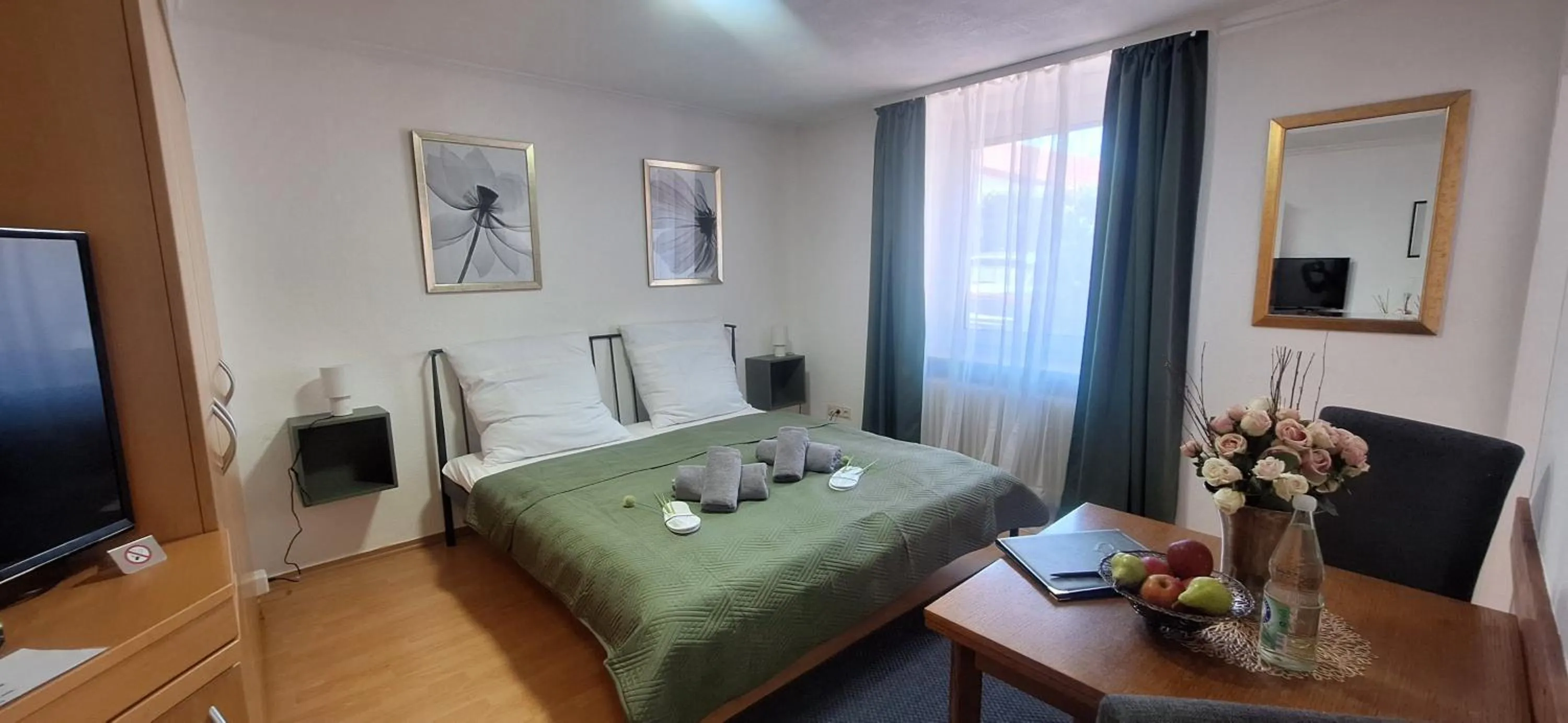 Bed in Gästehaus Mittmann