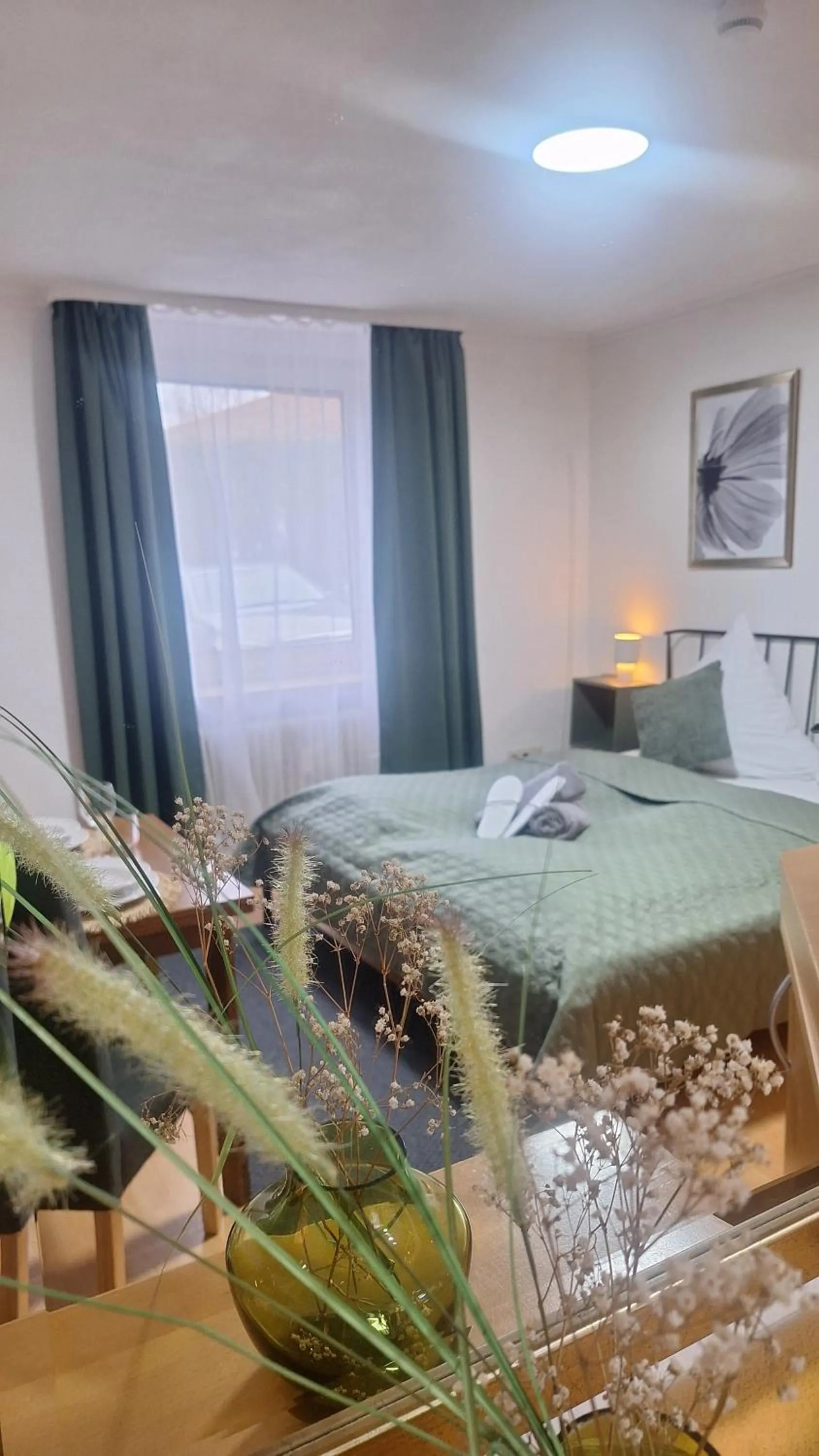 Bed in Gästehaus Mittmann