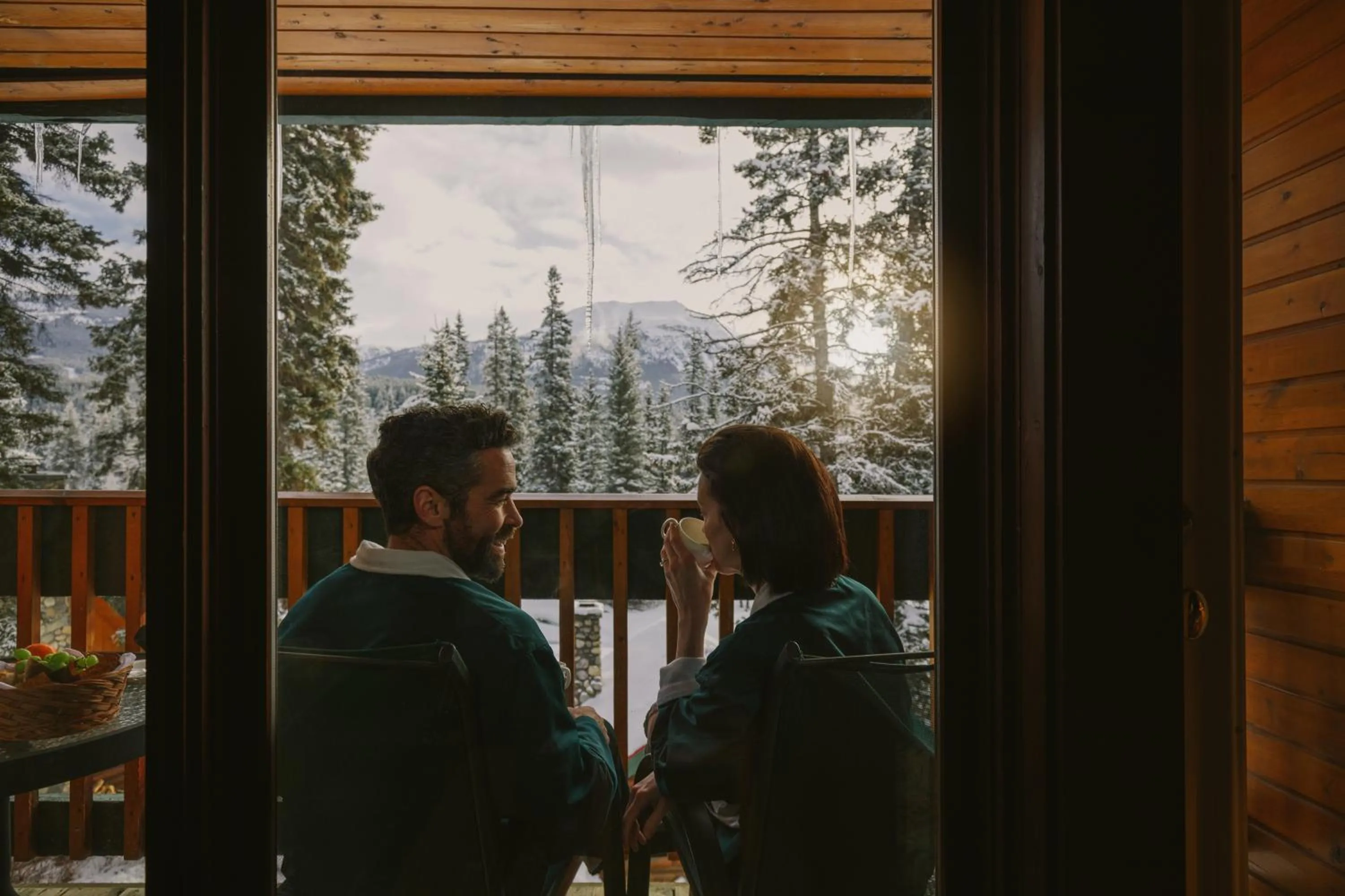 Patio in Post Hotel & Spa