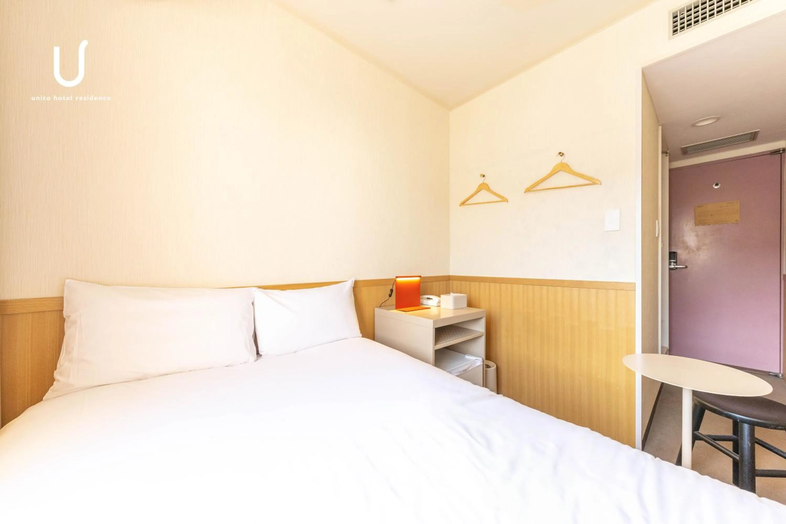 Bed in Hotel Residence Ohashi Kaikan Tokyo Shibuya