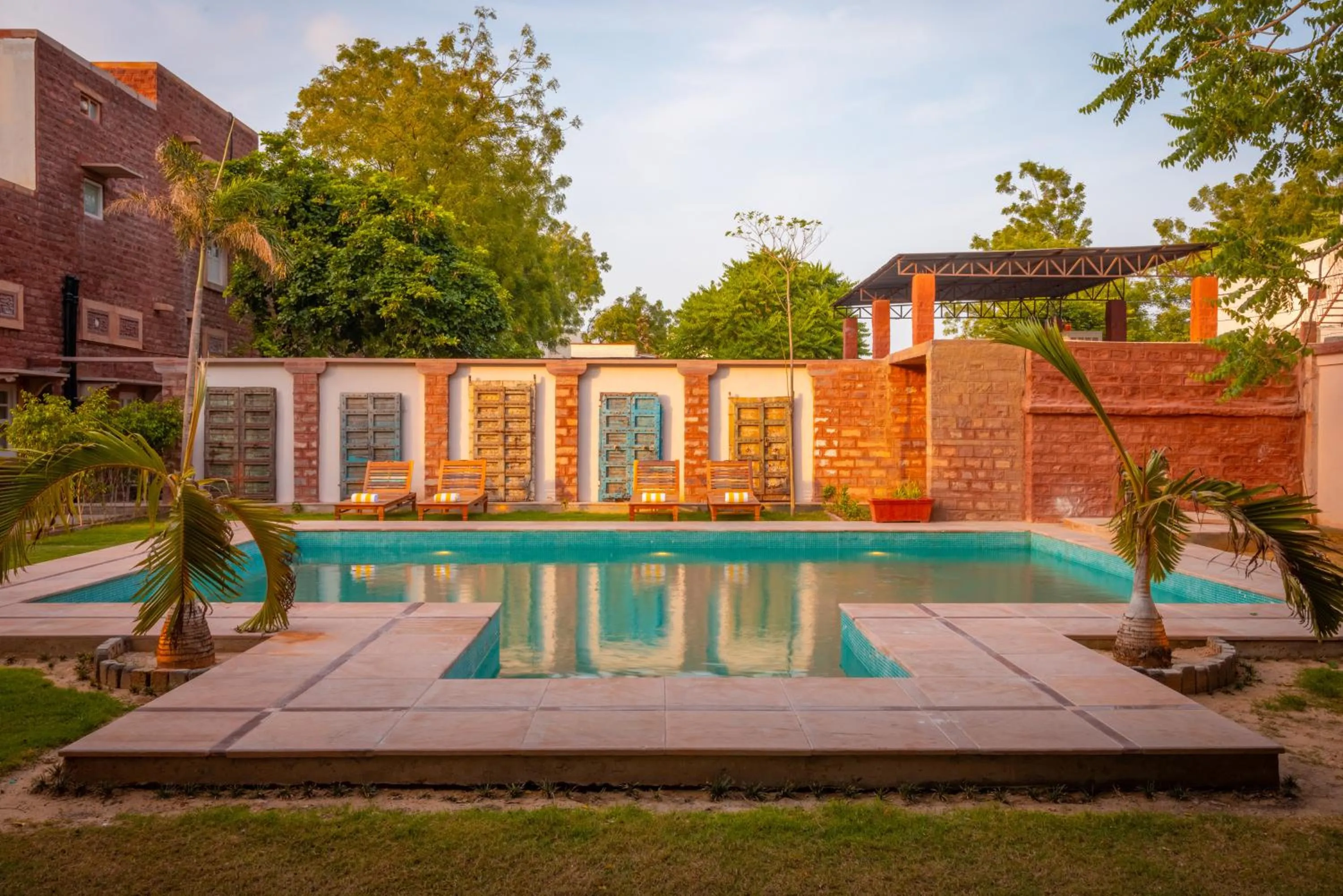 Swimming pool in Tree Of Life Bhadrajun House, Jodhpur