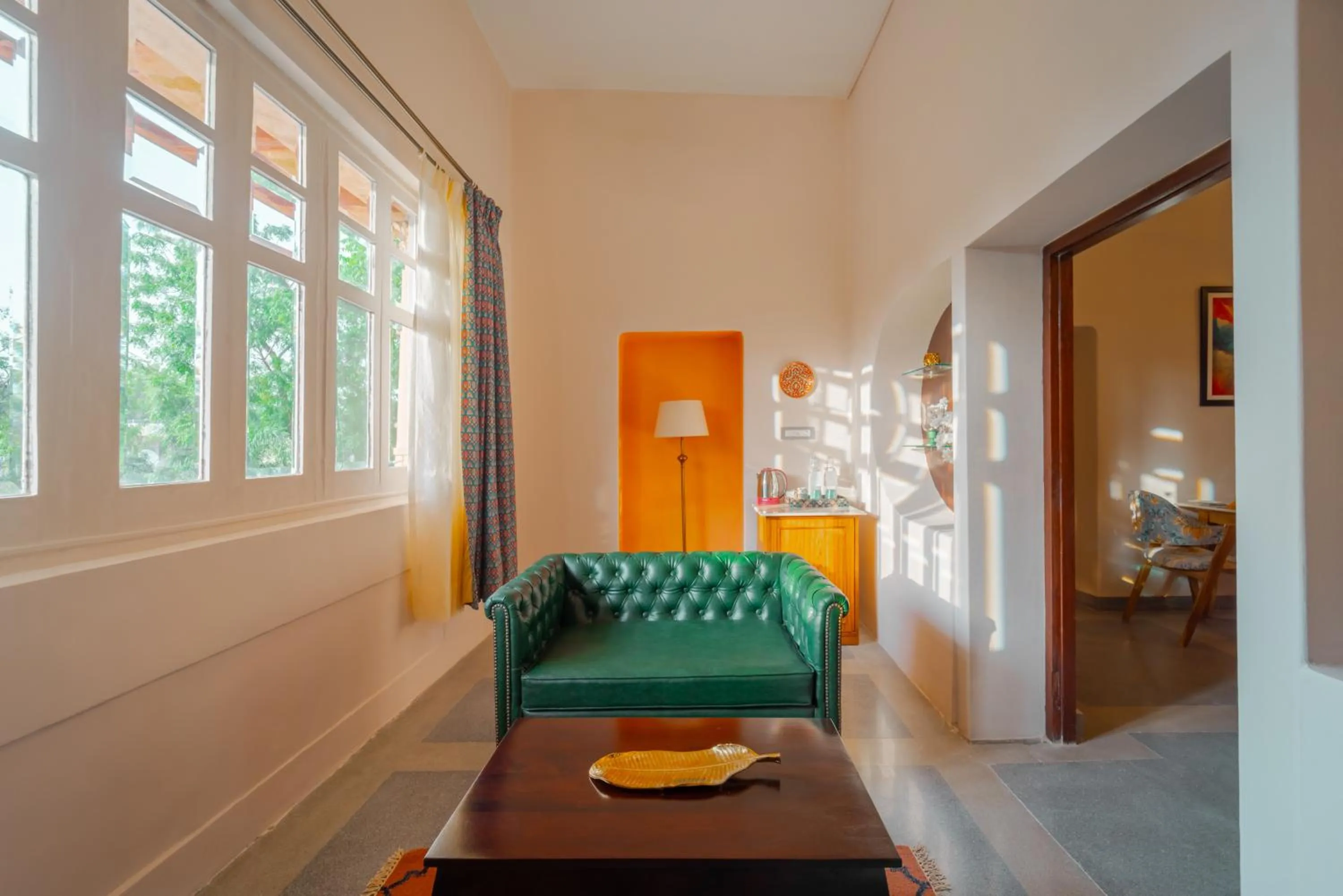 Seating area in Tree Of Life Bhadrajun House, Jodhpur