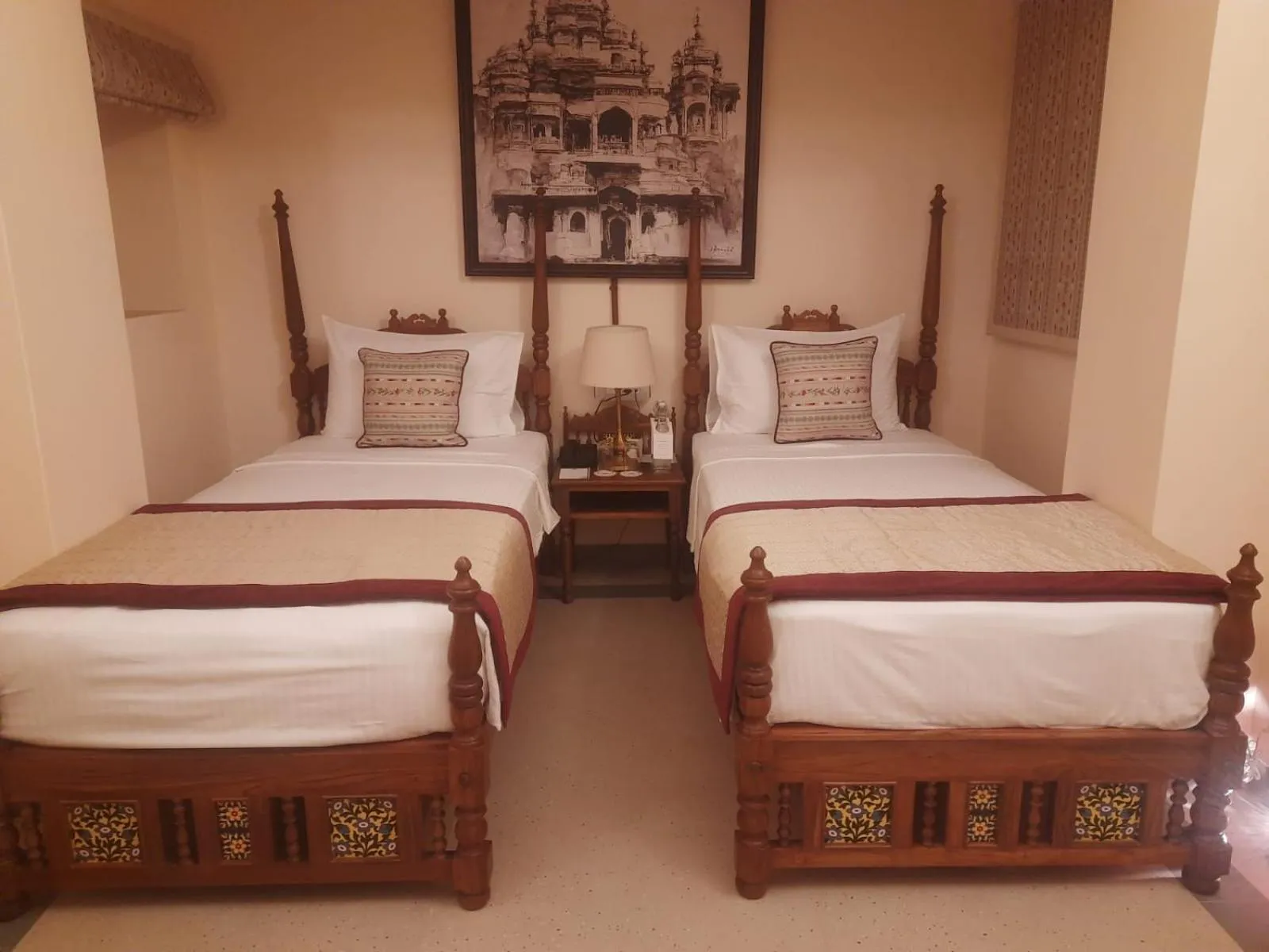 Bedroom, Bed in Tree Of Life Bhadrajun House, Jodhpur