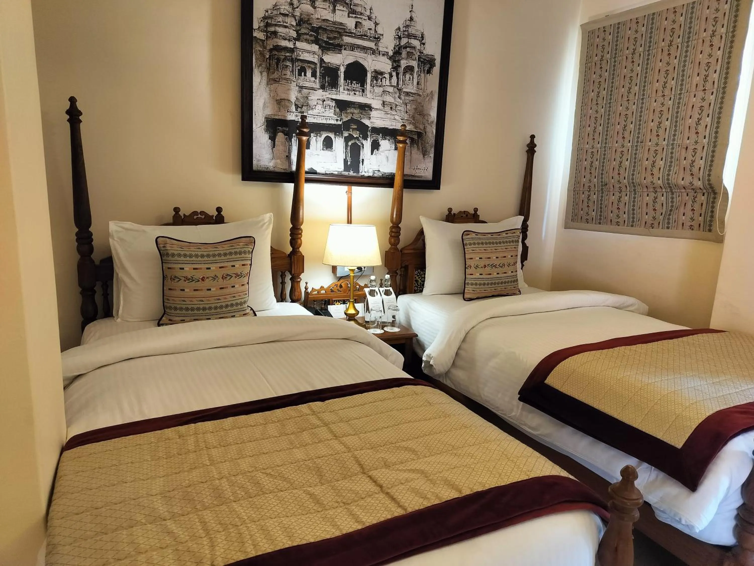 Bedroom, Bed in Tree Of Life Bhadrajun House, Jodhpur