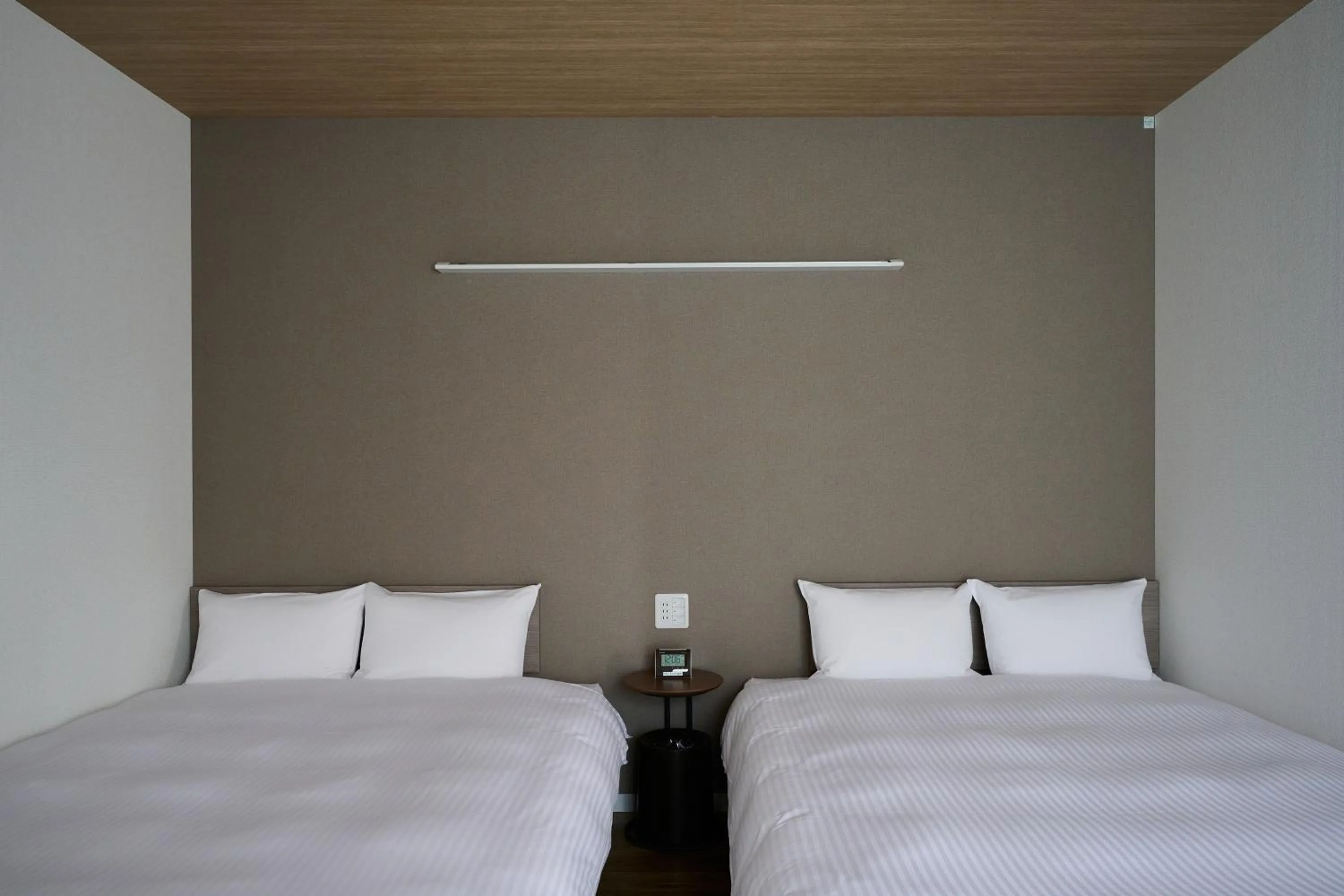 Bed in HOTEL R9 The Yard Kasai