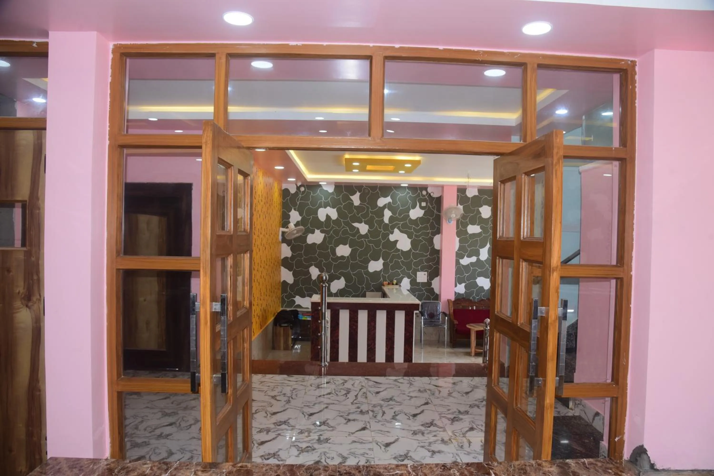 Lobby or reception in Hotel Gridhakuta International