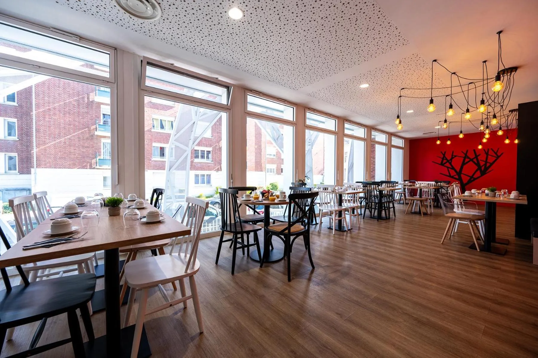 Buffet breakfast in Nemea Appart Hotel Coliseum Amiens Centre