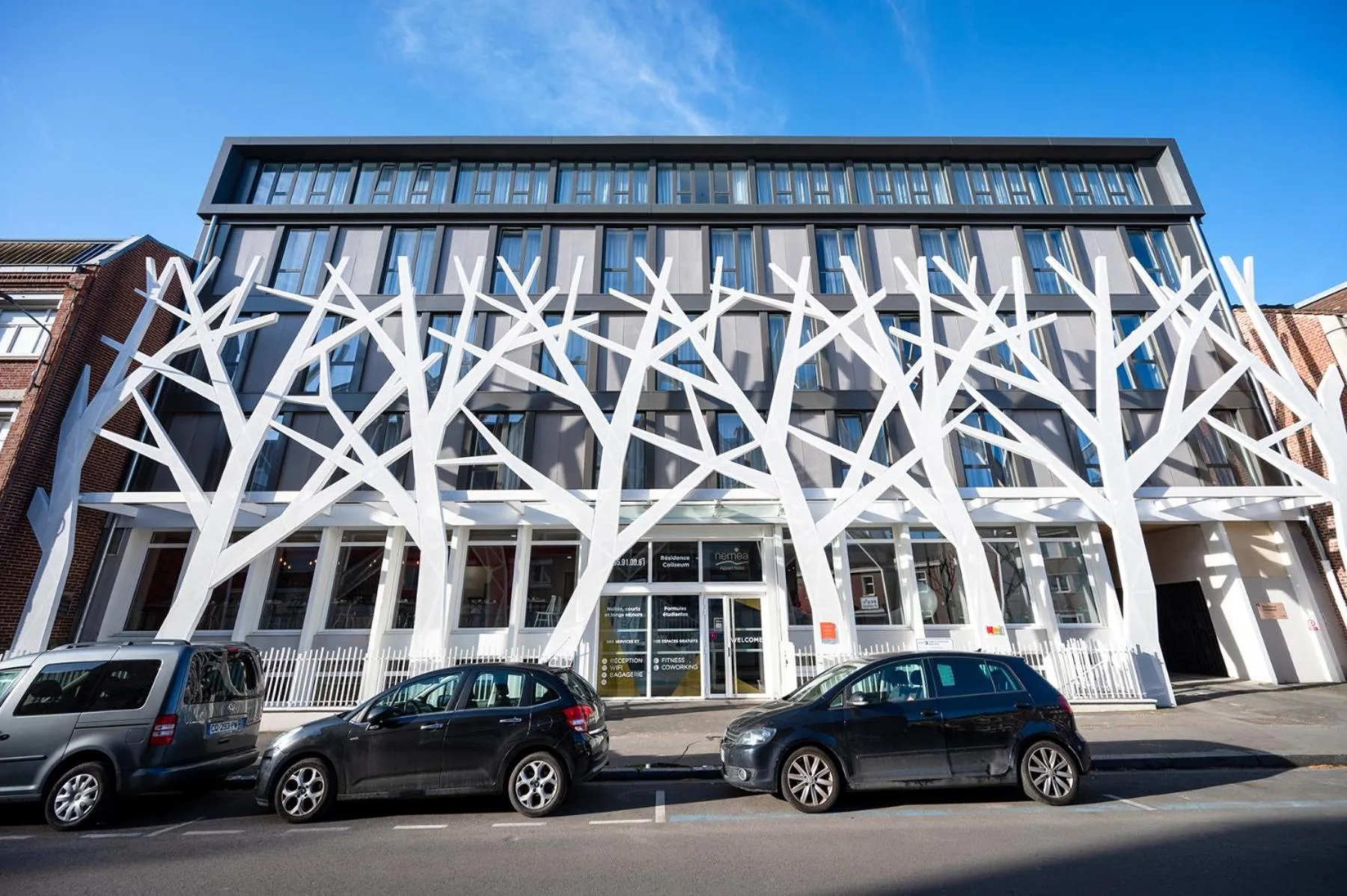 Property building in Nemea Appart Hotel Coliseum Amiens Centre