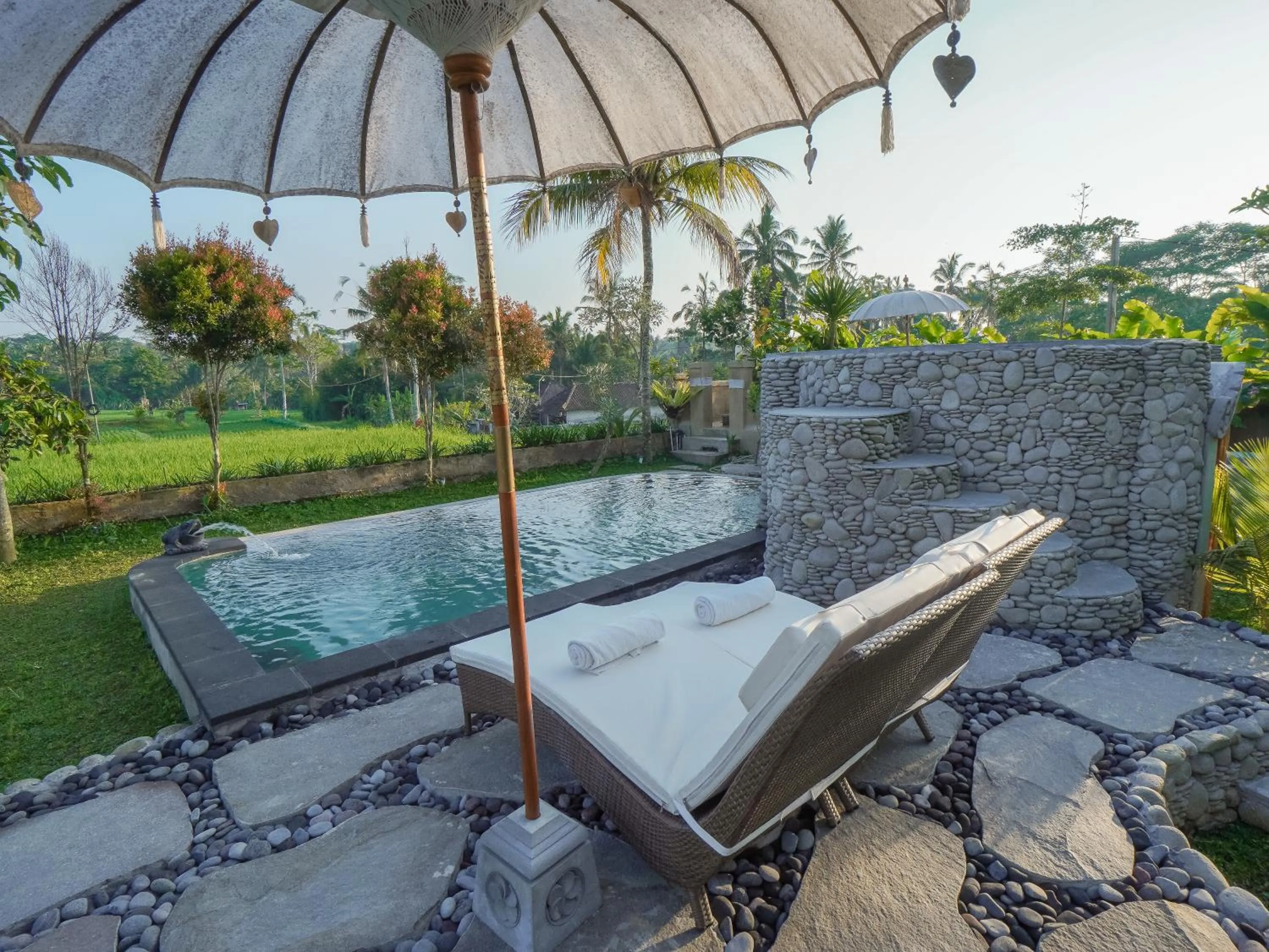 Swimming pool in The Nenggala Suite