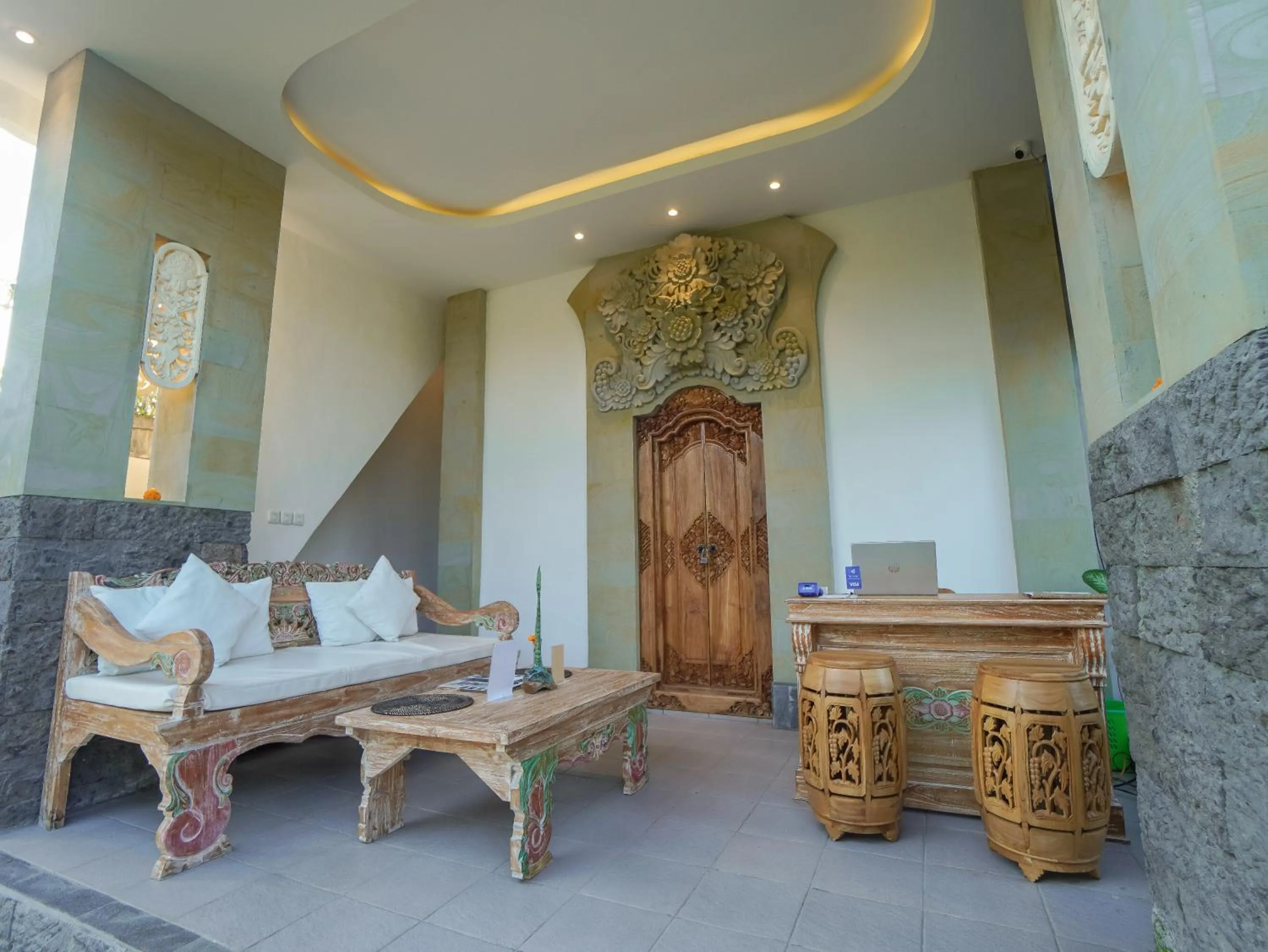 Lobby or reception in The Nenggala Suite