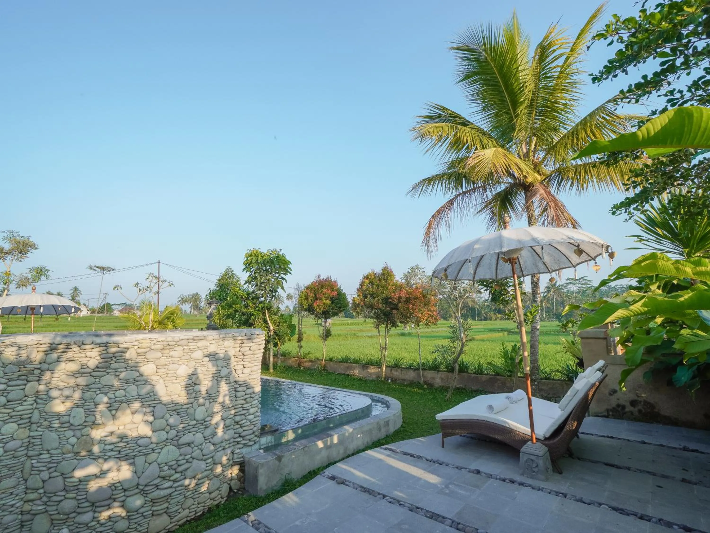 Swimming pool in The Nenggala Suite