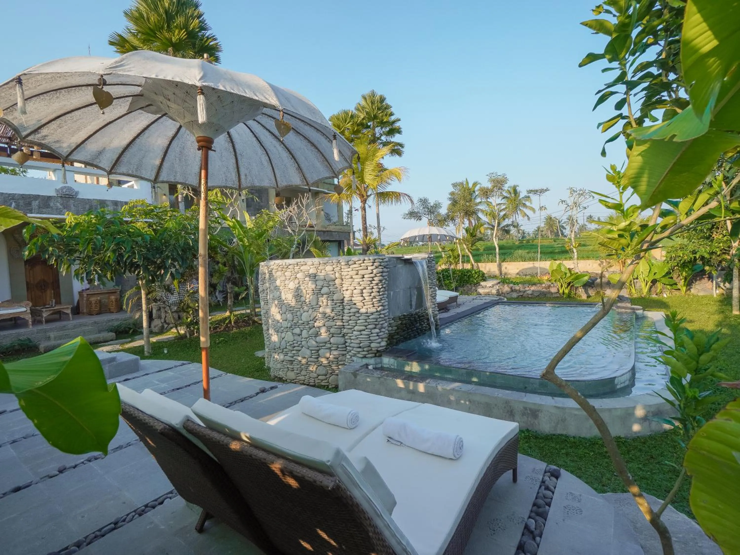 Bed in The Nenggala Suite