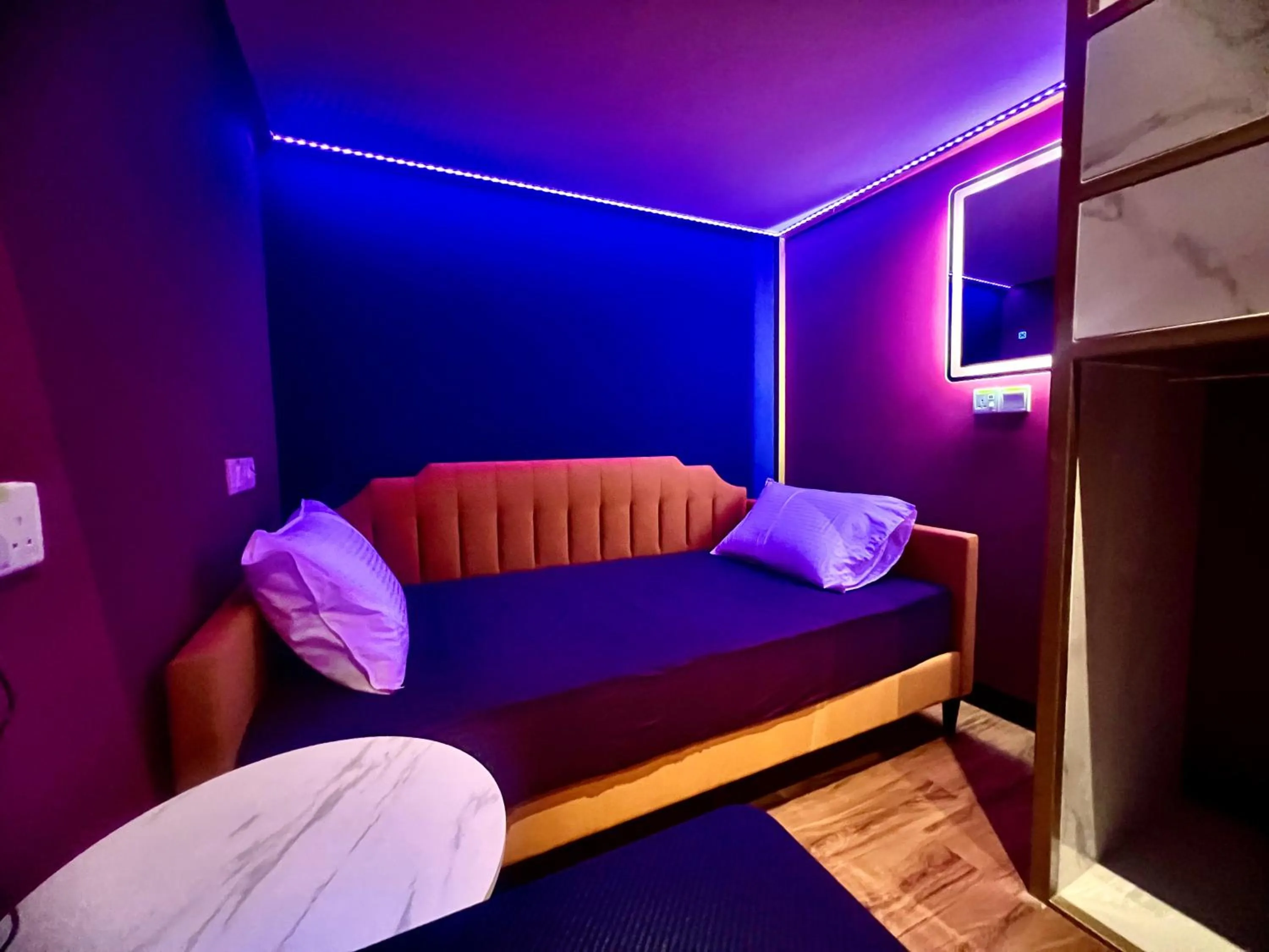 Seating area, Bed in Arena eSports @ Orchard