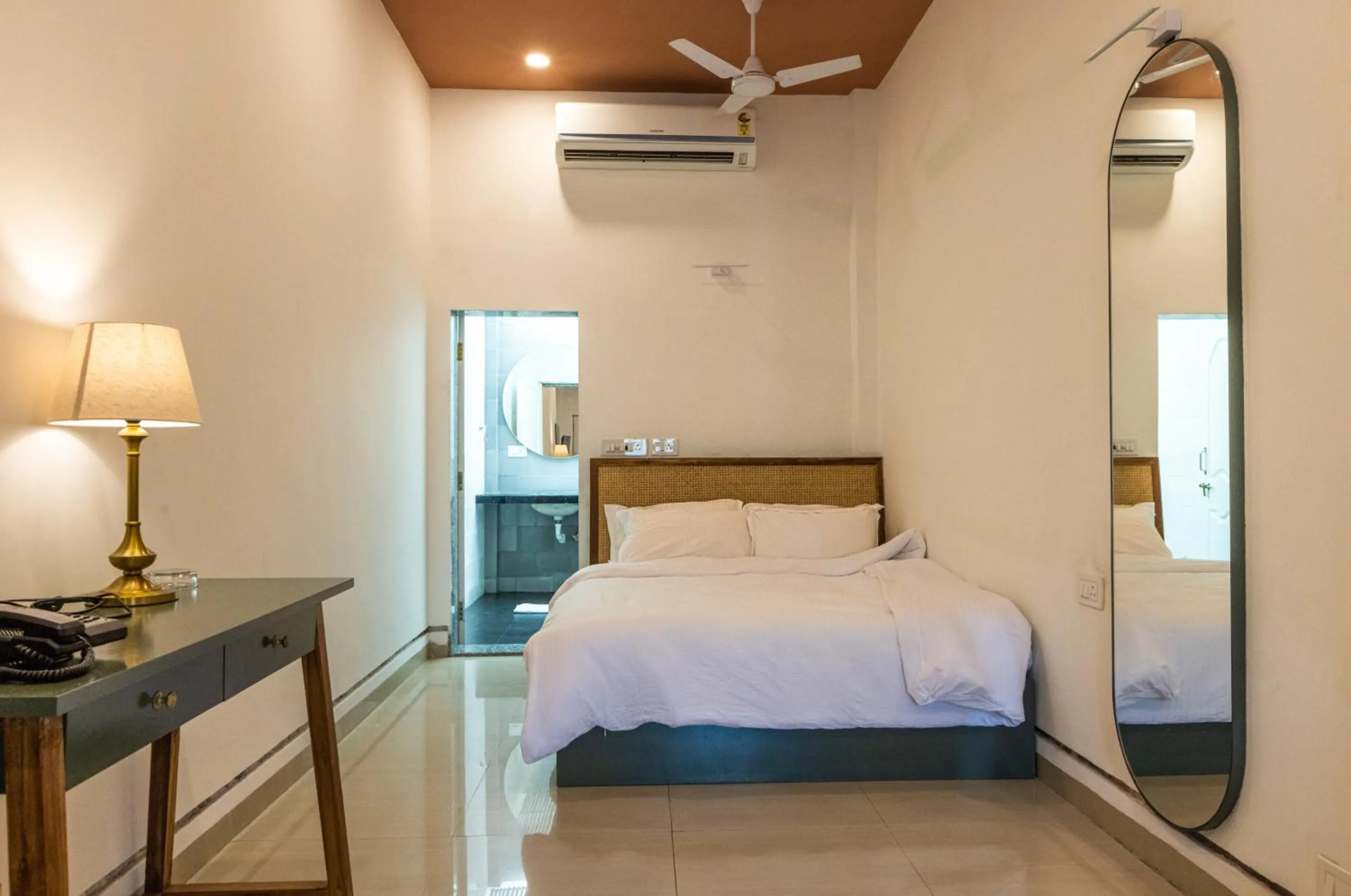 Bedroom, Bed in Oceanature Alibaug