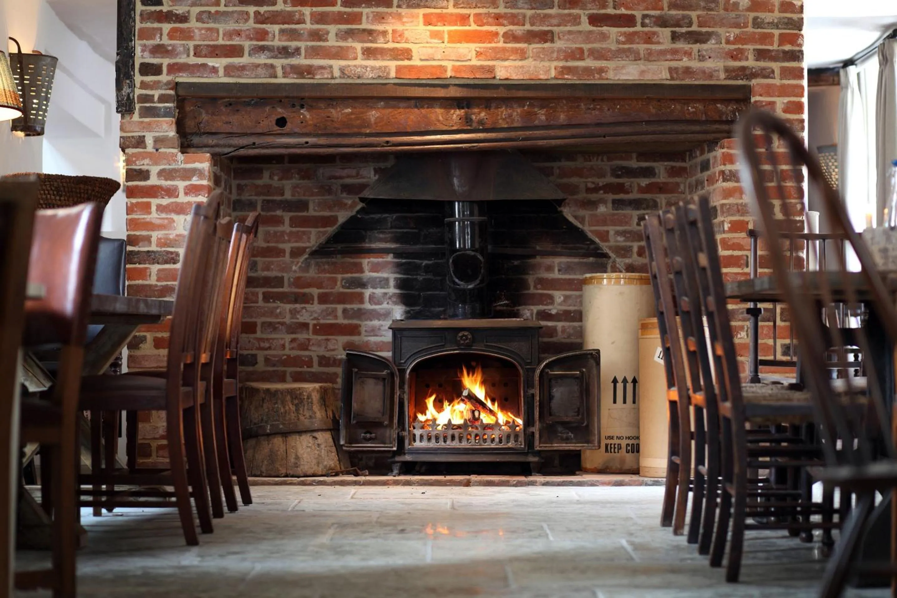 Dining area in Black Lion Hotel