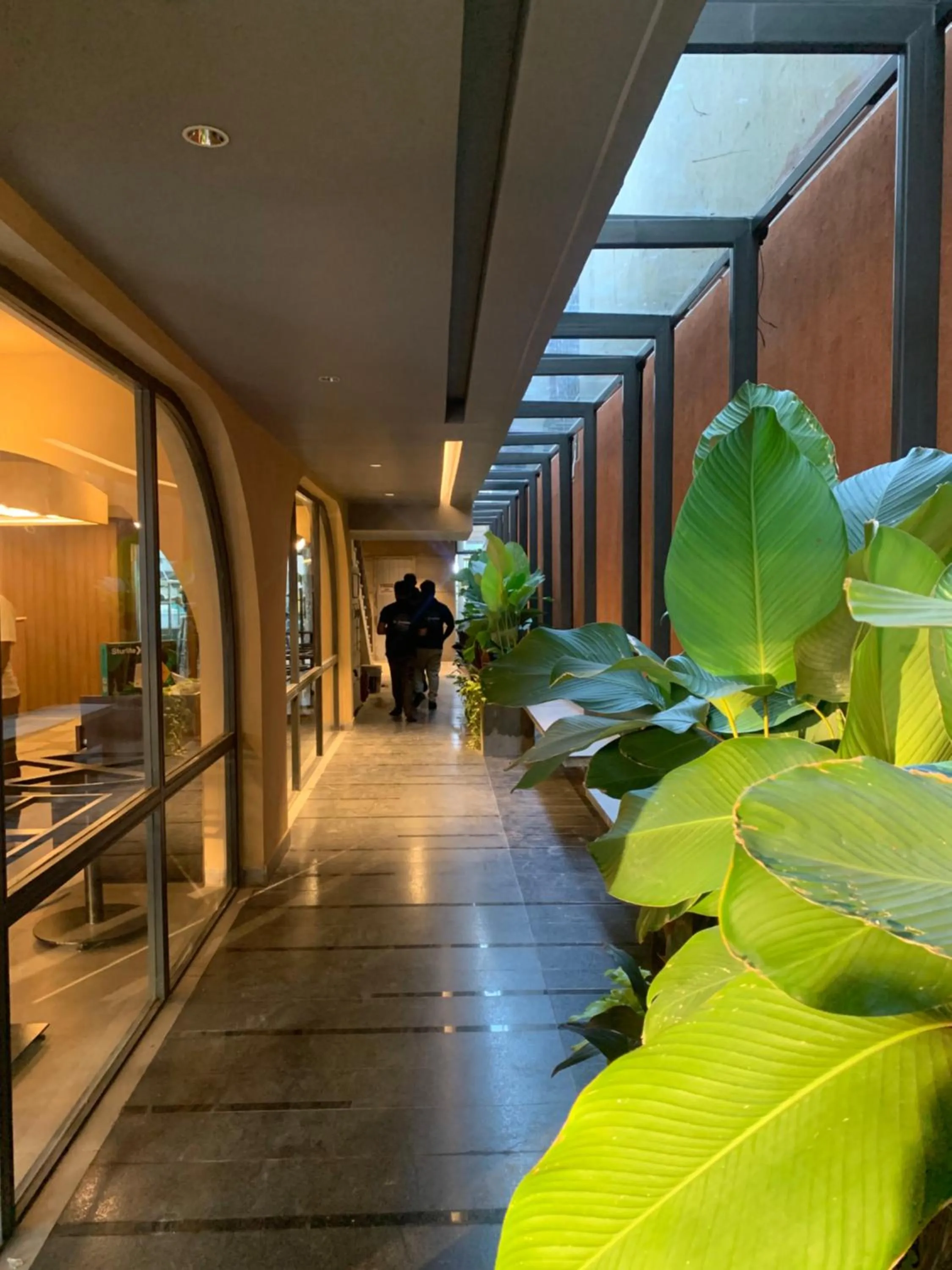Seating area in Hotel Le Grandeur