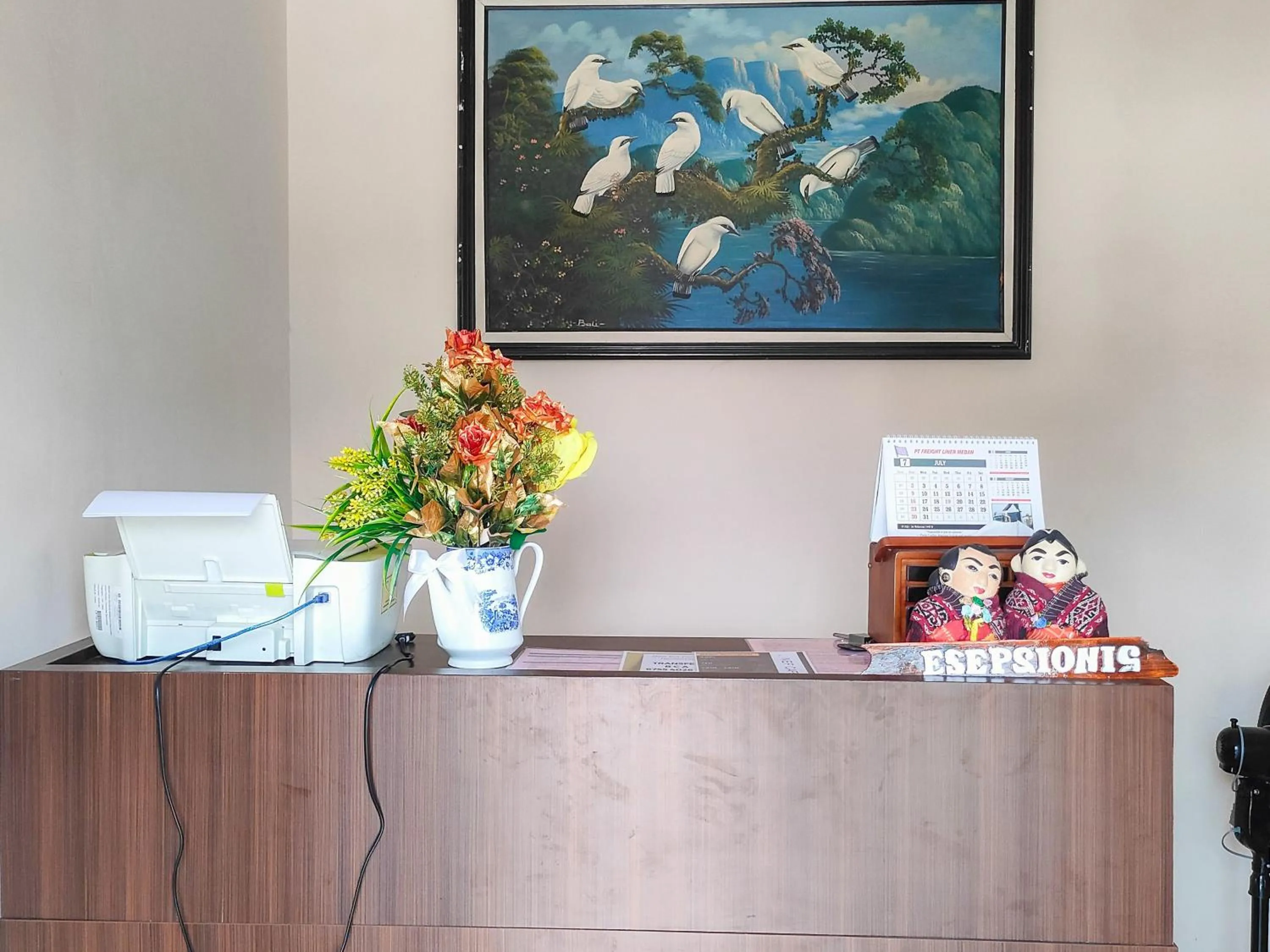 Lobby or reception in New Era Family Homestay Binjai Mitra RedDoorz