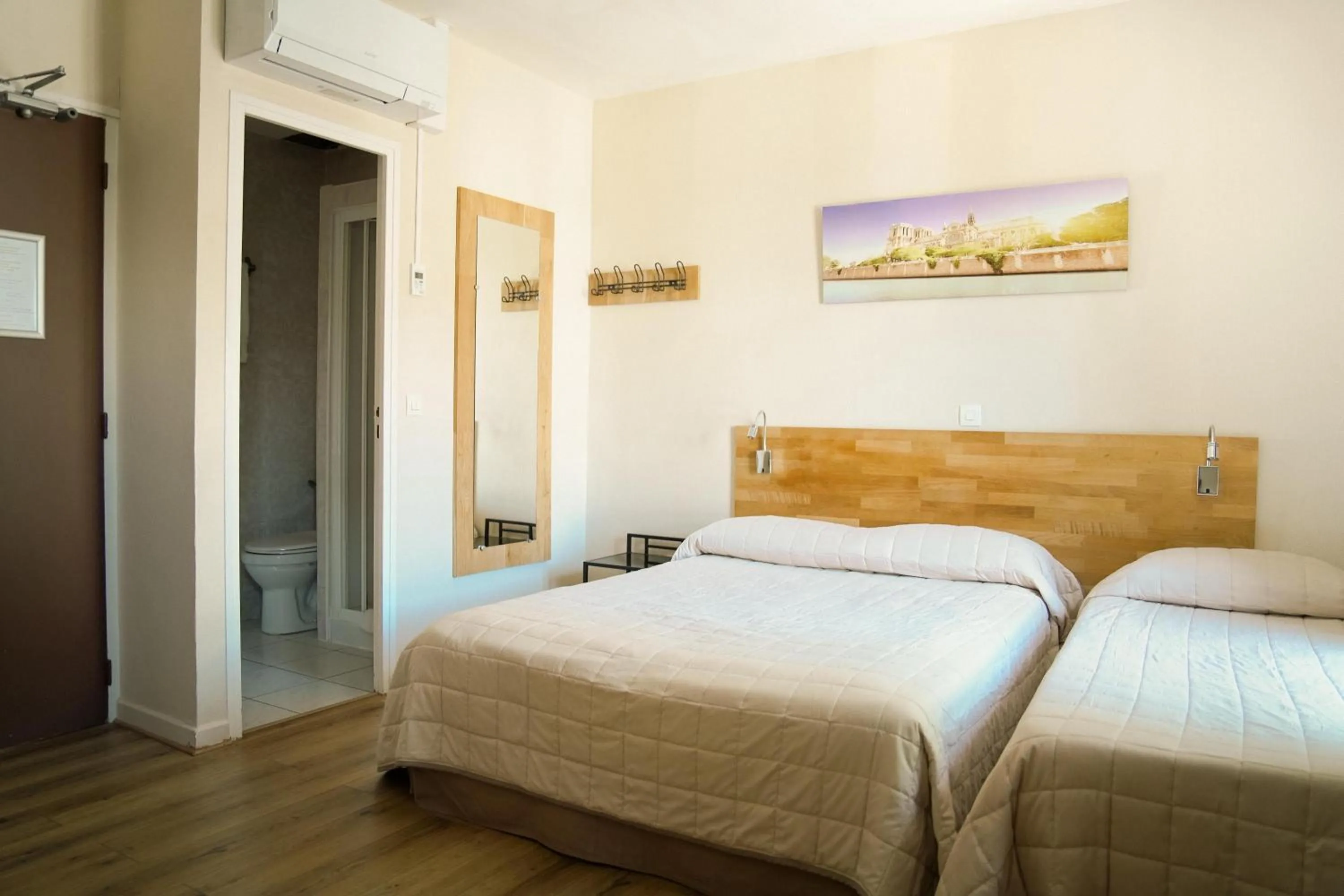 Bed in HOTEL IN PARIS