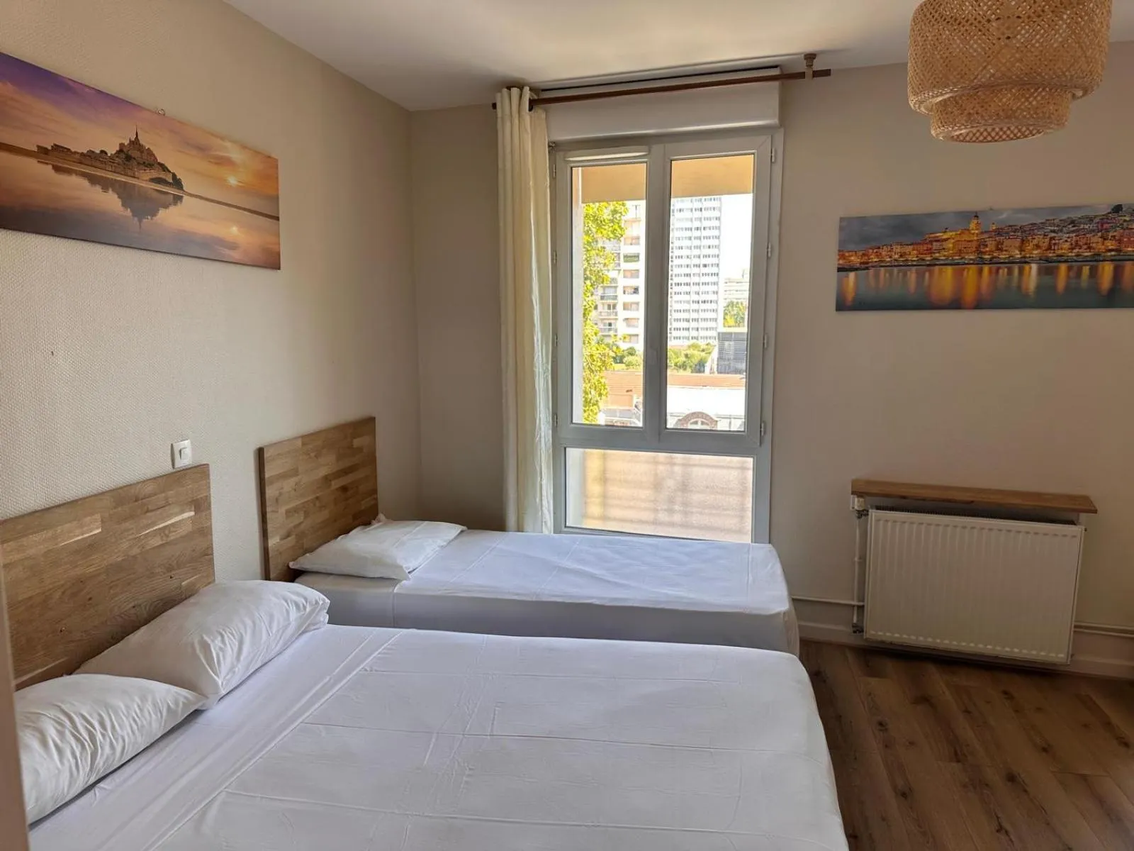 Bed in HOTEL IN PARIS