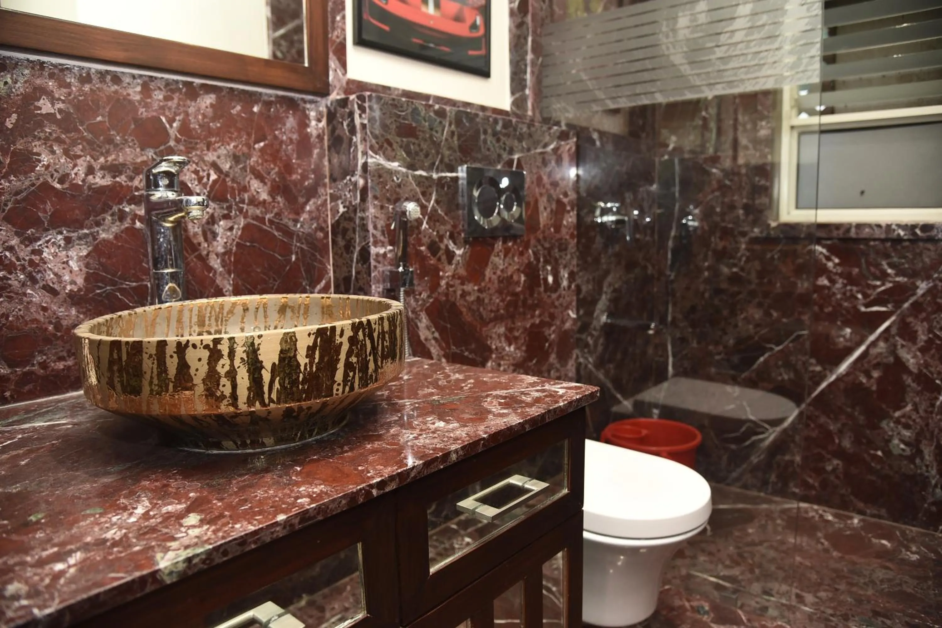 Bathroom in BelAir Suites Pune