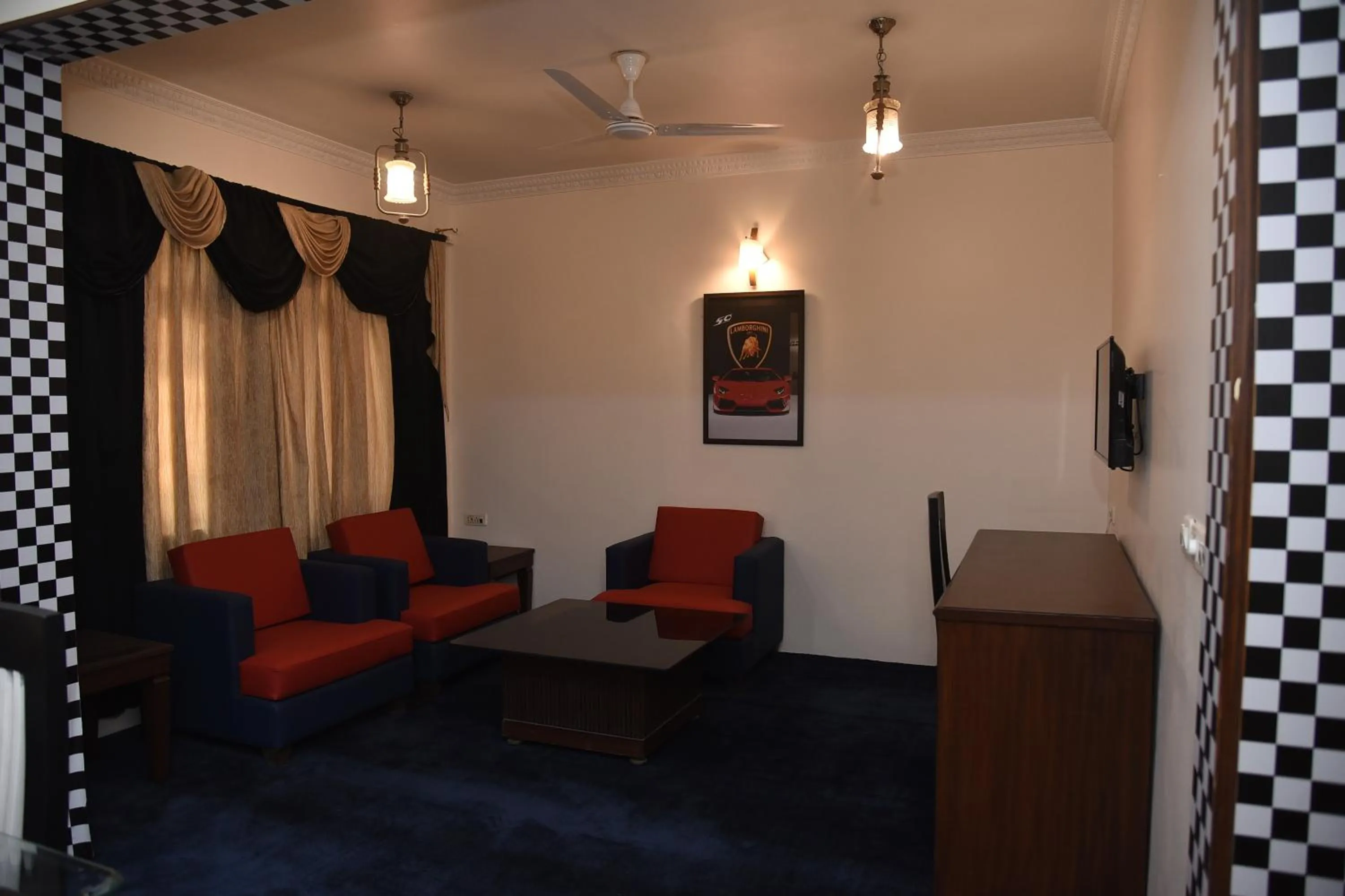 Seating area in BelAir Suites Pune