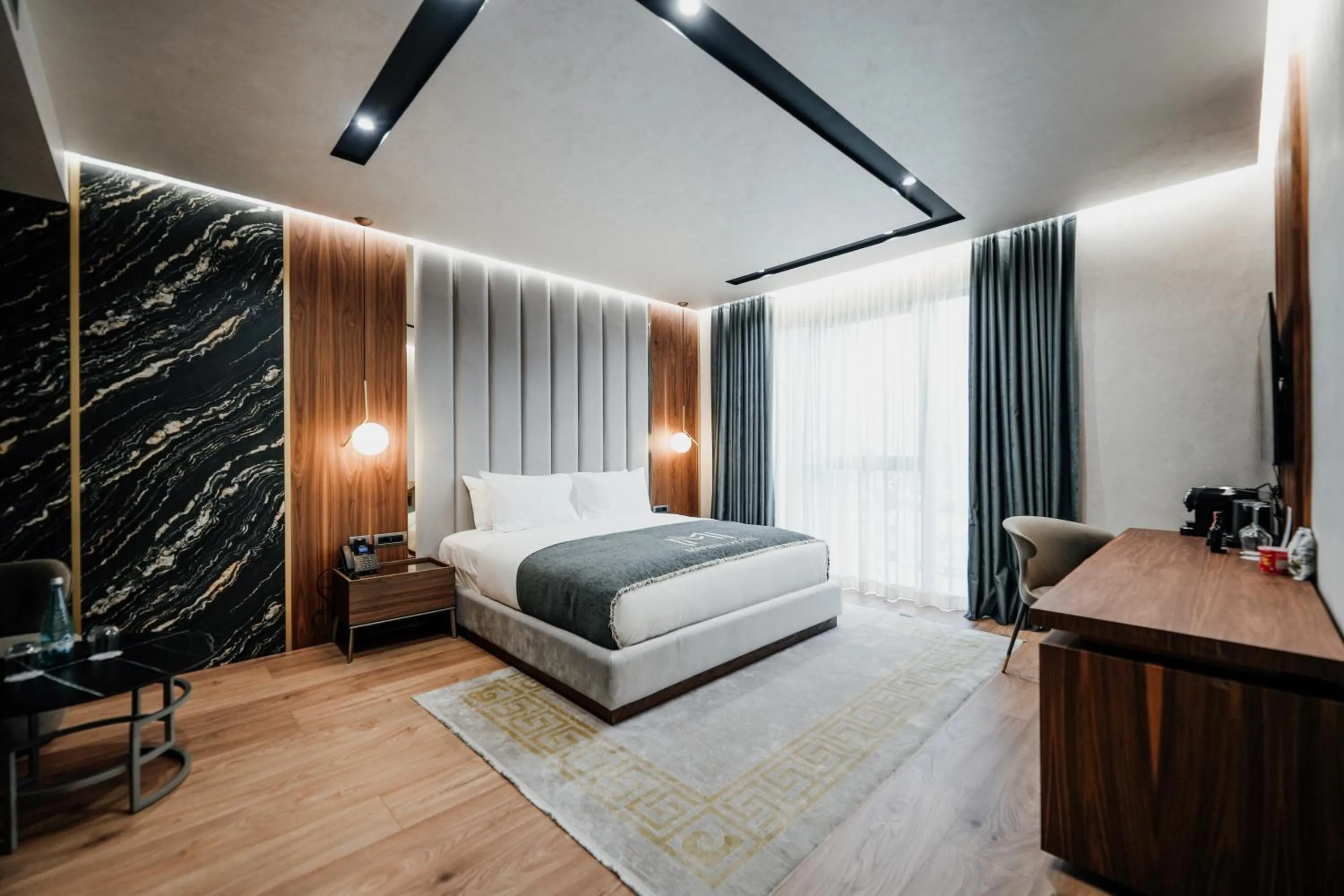 Bed in Marinaj Hotel & SPA