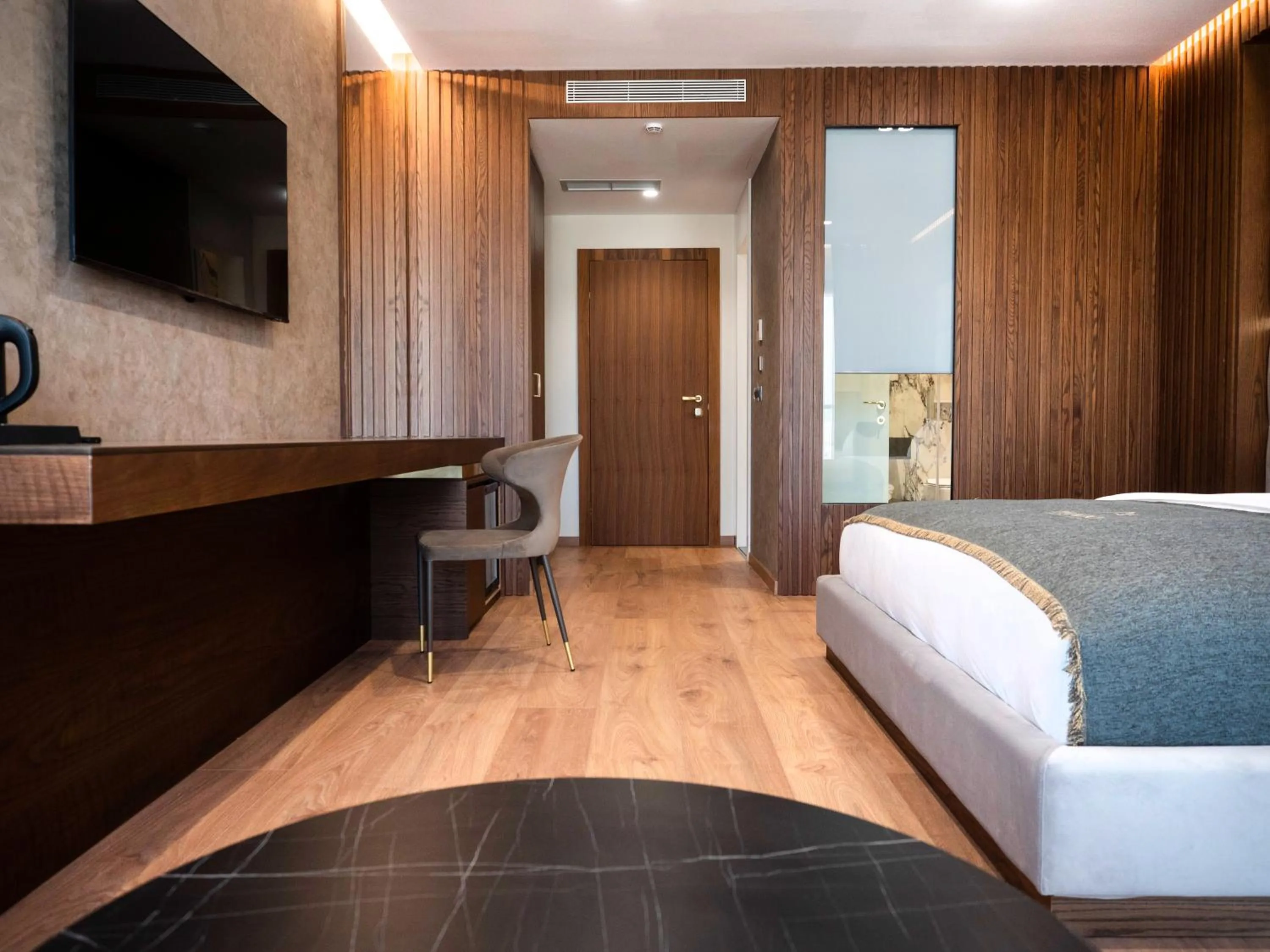 Bed in Marinaj Hotel & SPA