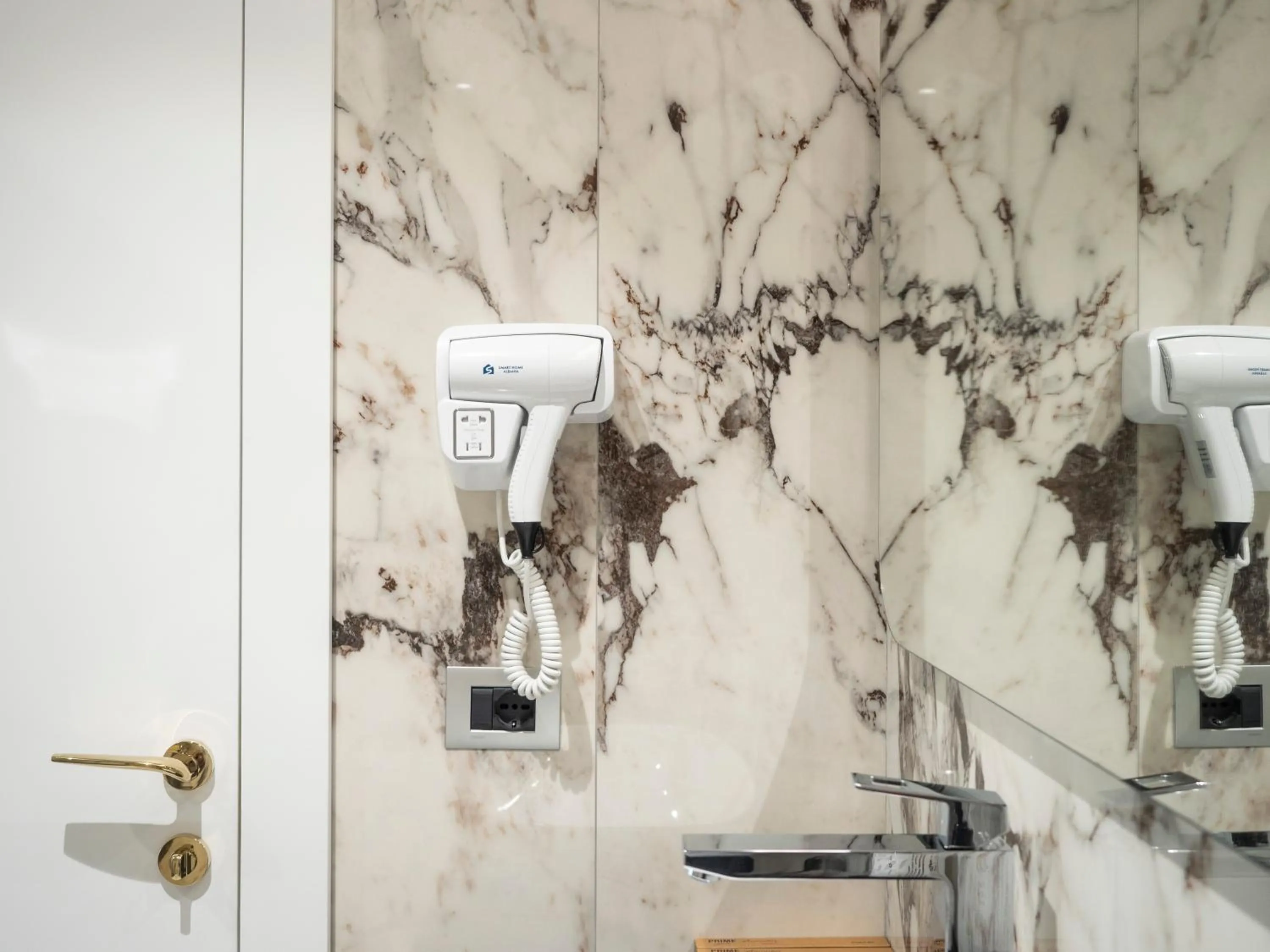 Bathroom in Marinaj Hotel & SPA