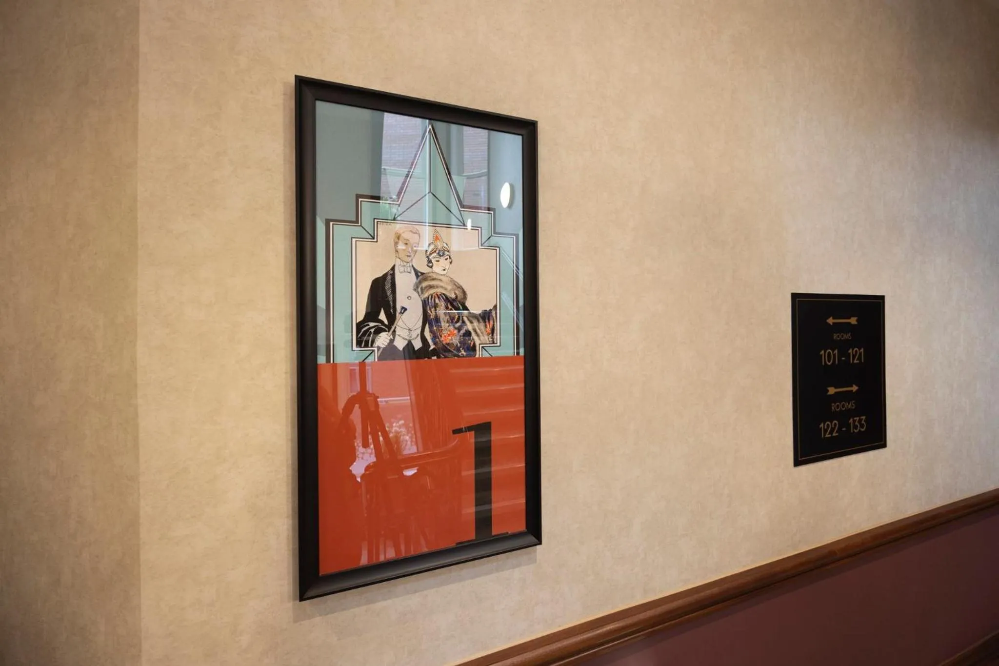 Decorative detail in Hotel Indigo Leeds by IHG