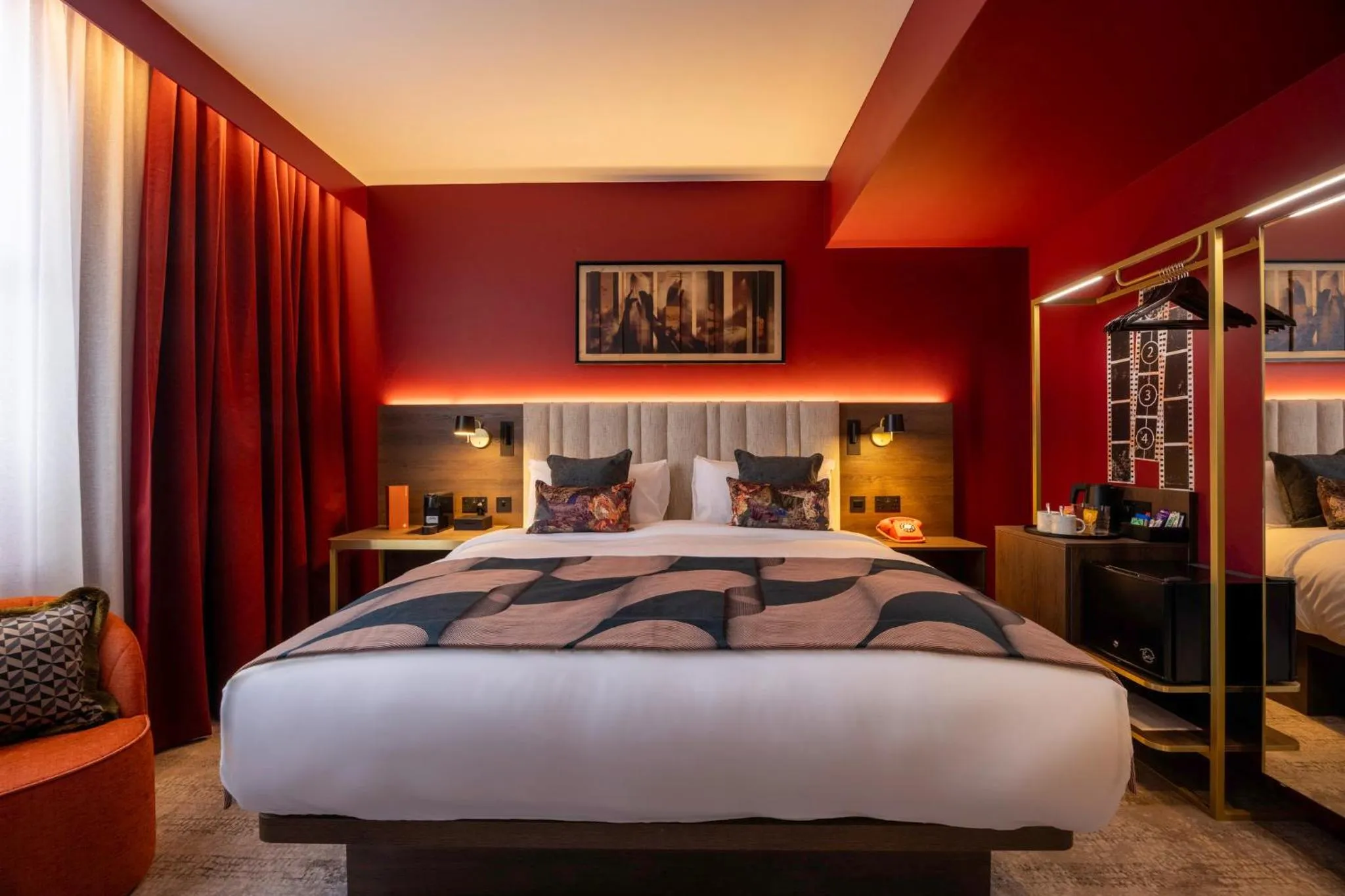 Photo of the whole room, Bed in Hotel Indigo Leeds by IHG