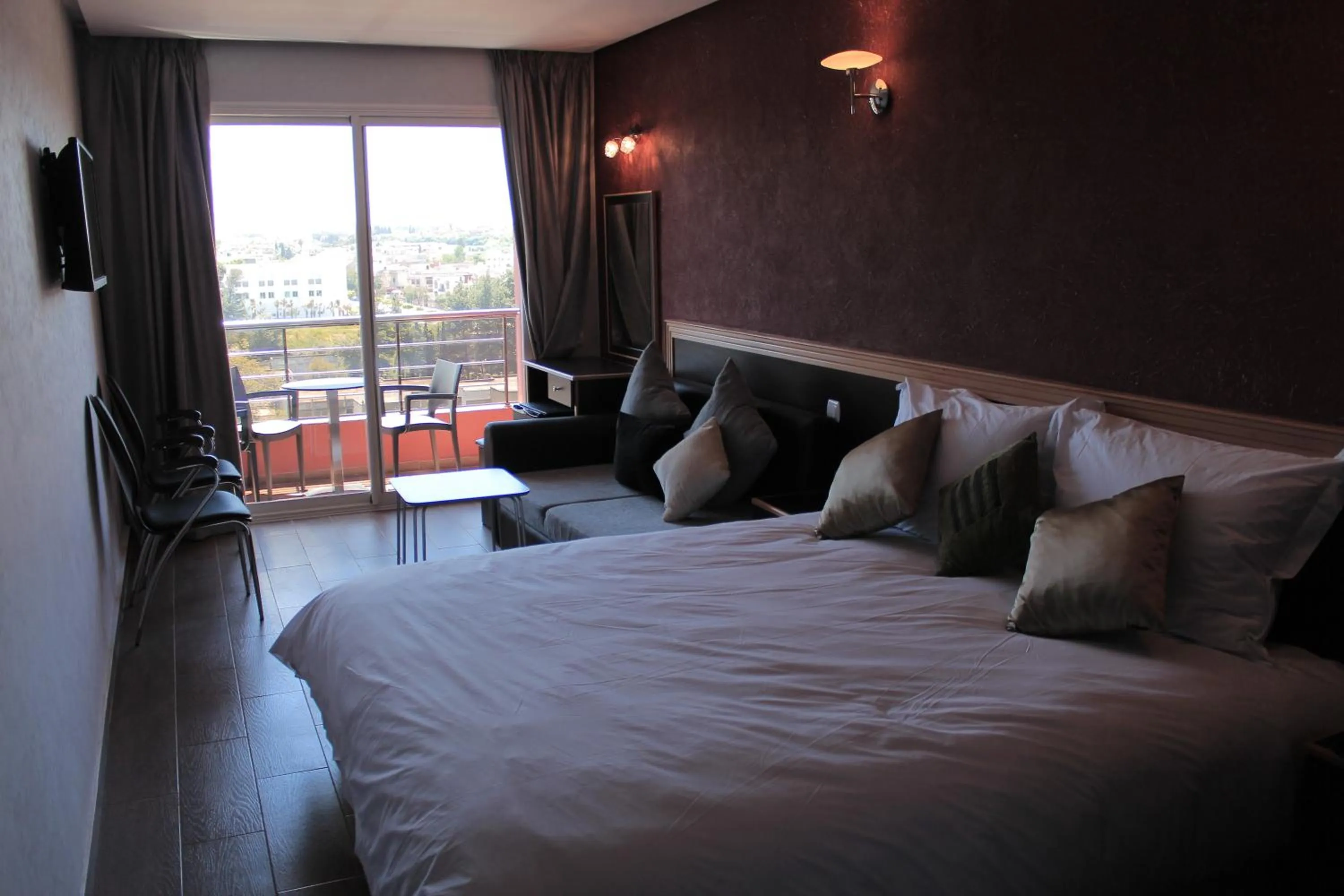 Bedroom, Bed in Hôtel Belle Vue et Spa