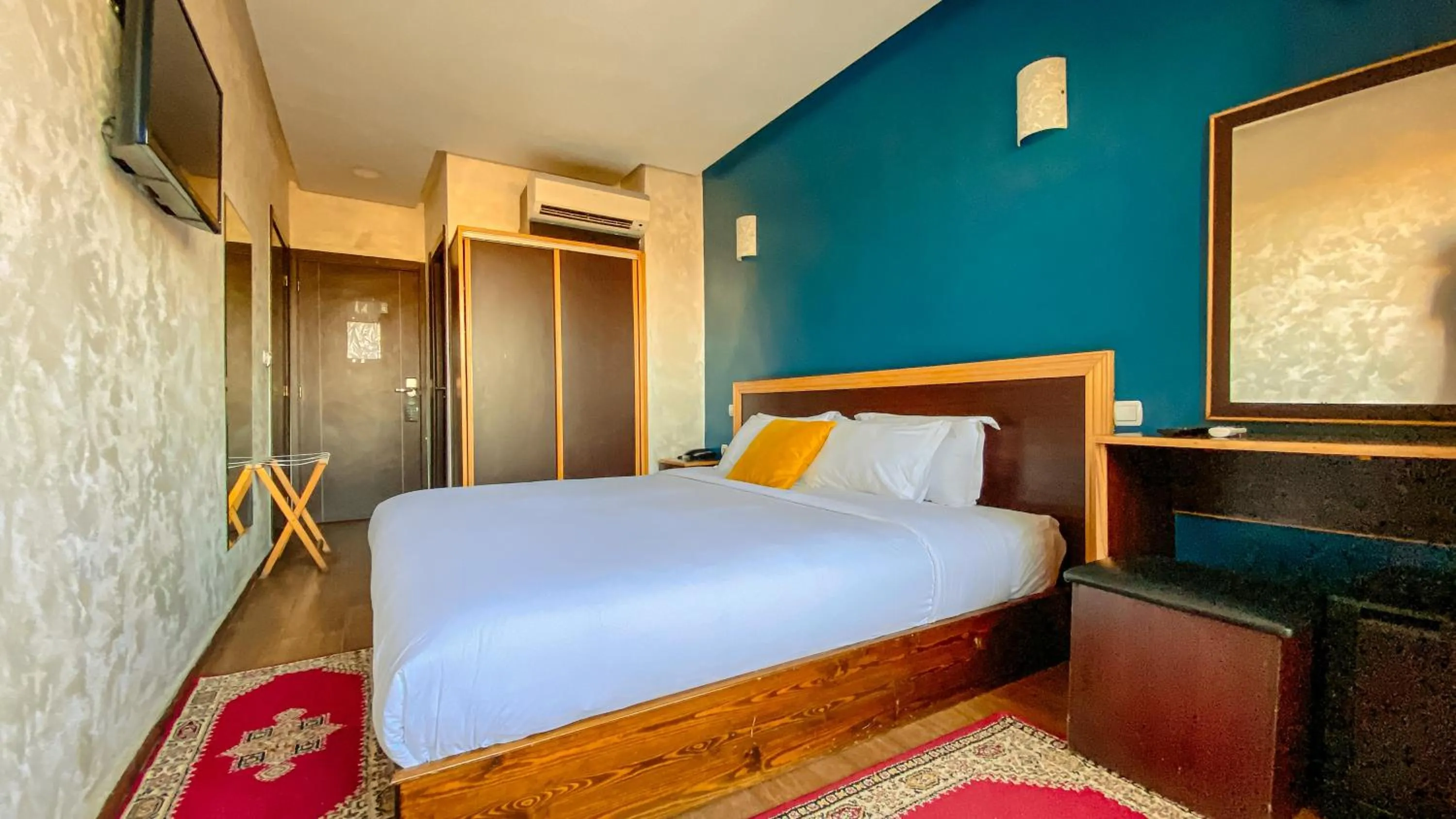 Bedroom, Bed in Hôtel Belle Vue et Spa