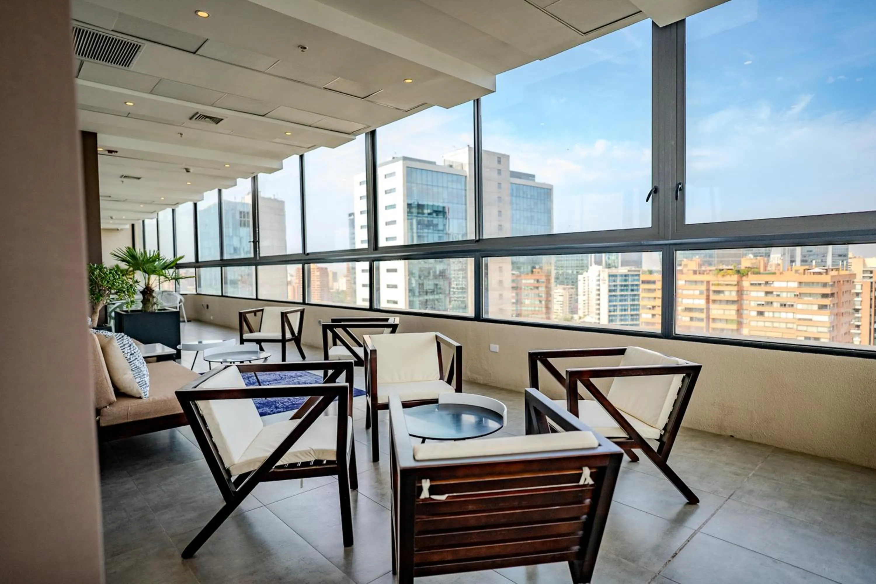 Balcony/Terrace in Hampton By Hilton Santiago Las Condes
